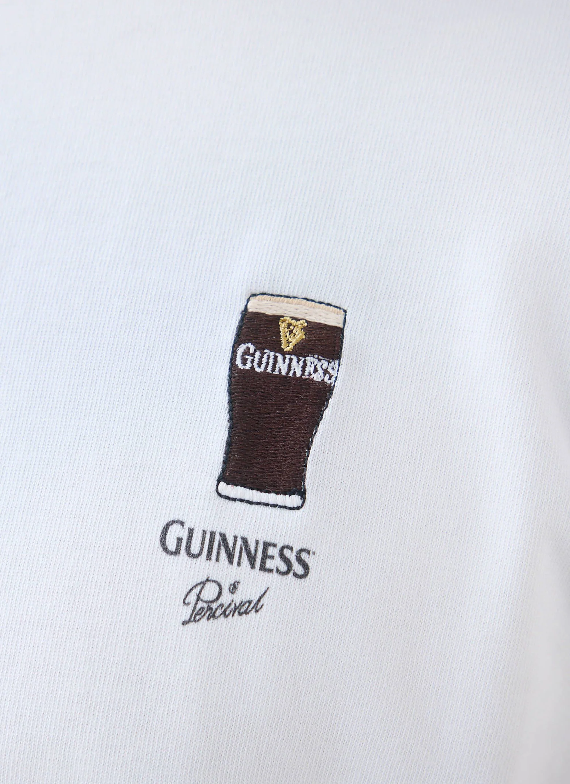2526-stout-t-shirt-percival-x-guinness-white-1.webp Stout T Shirt | Percival x Guinness | White