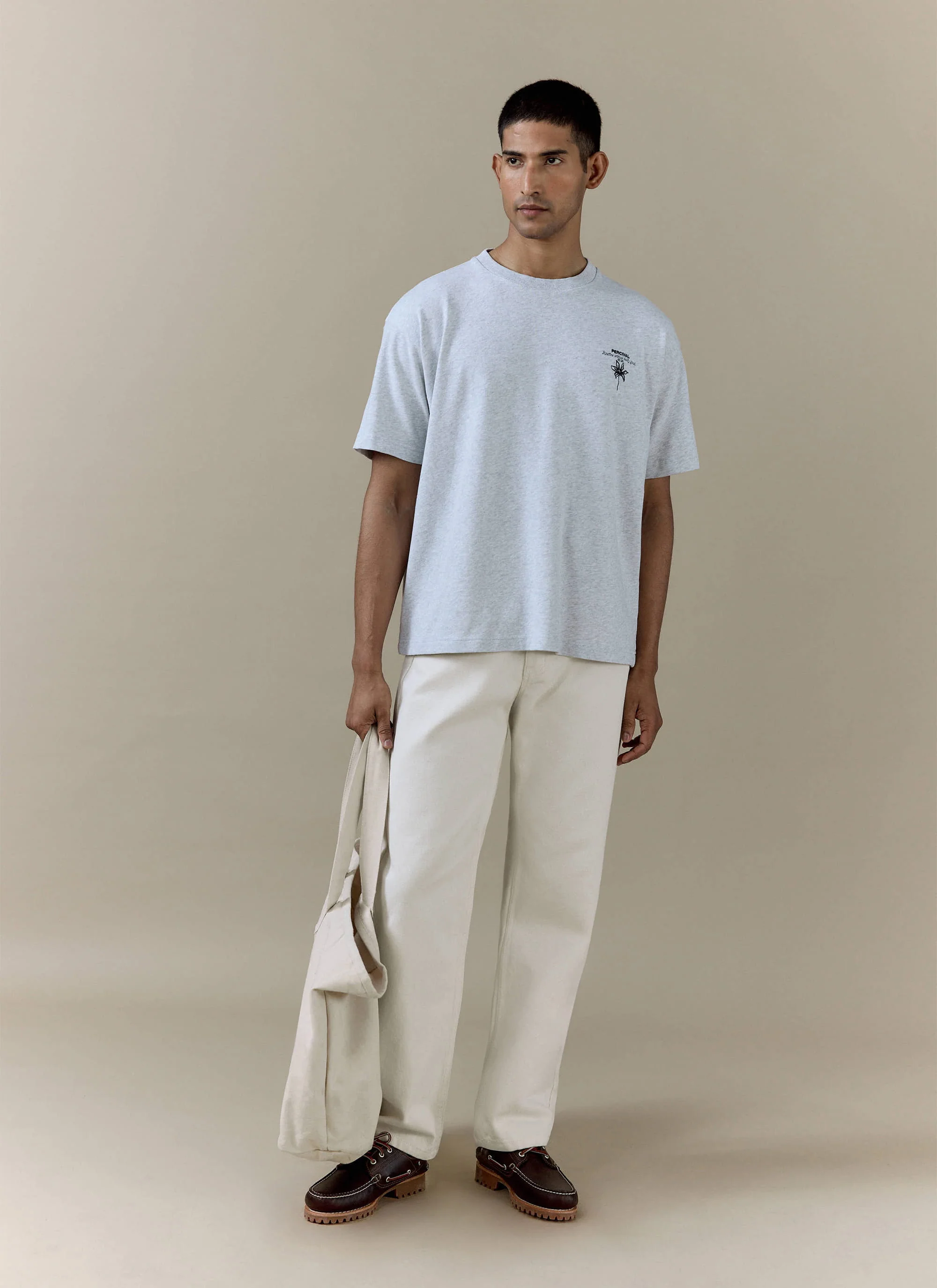 Melvin Oversized T Shirt | Organic Cotton | Grey