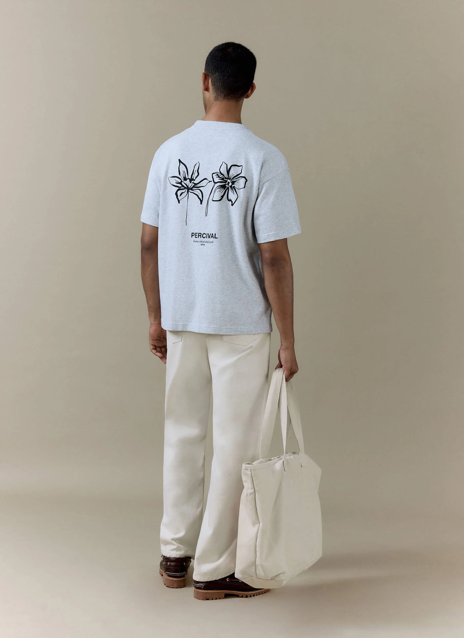 Melvin Oversized T Shirt | Organic Cotton | Grey