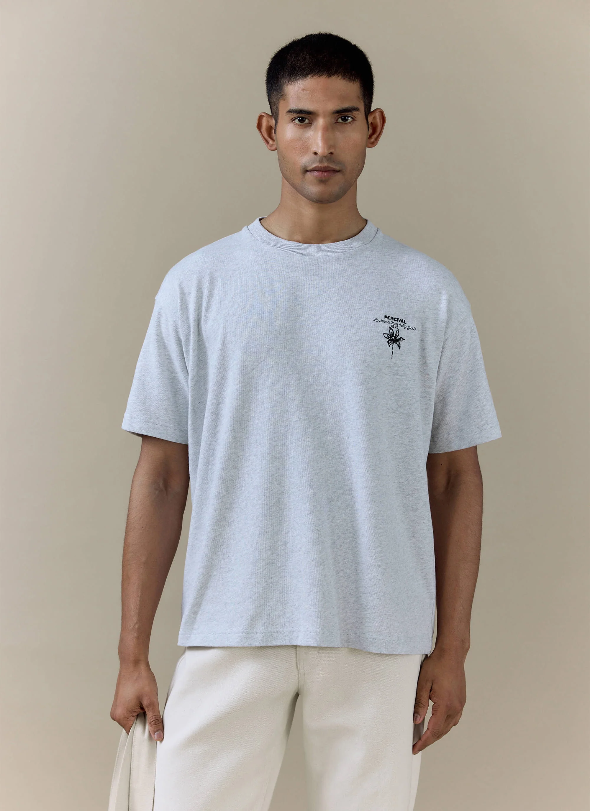 Melvin Oversized T Shirt | Organic Cotton | Grey