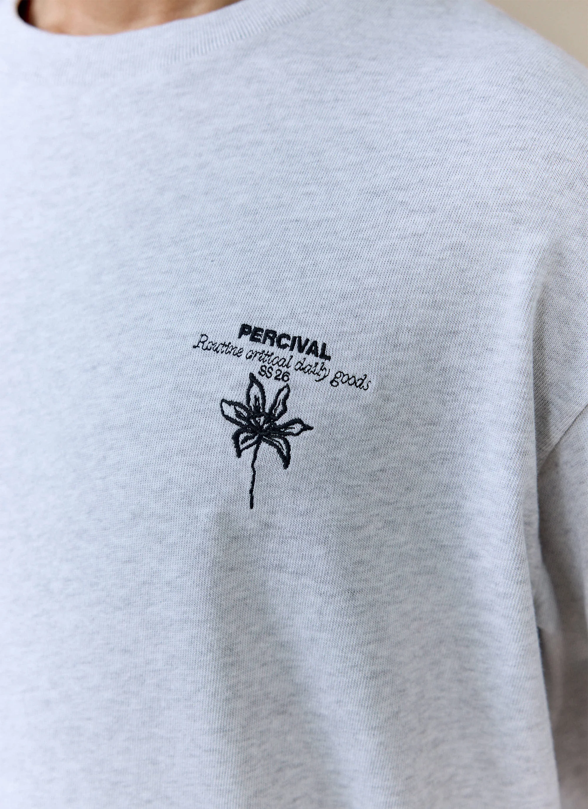 Melvin Oversized T Shirt | Organic Cotton | Grey