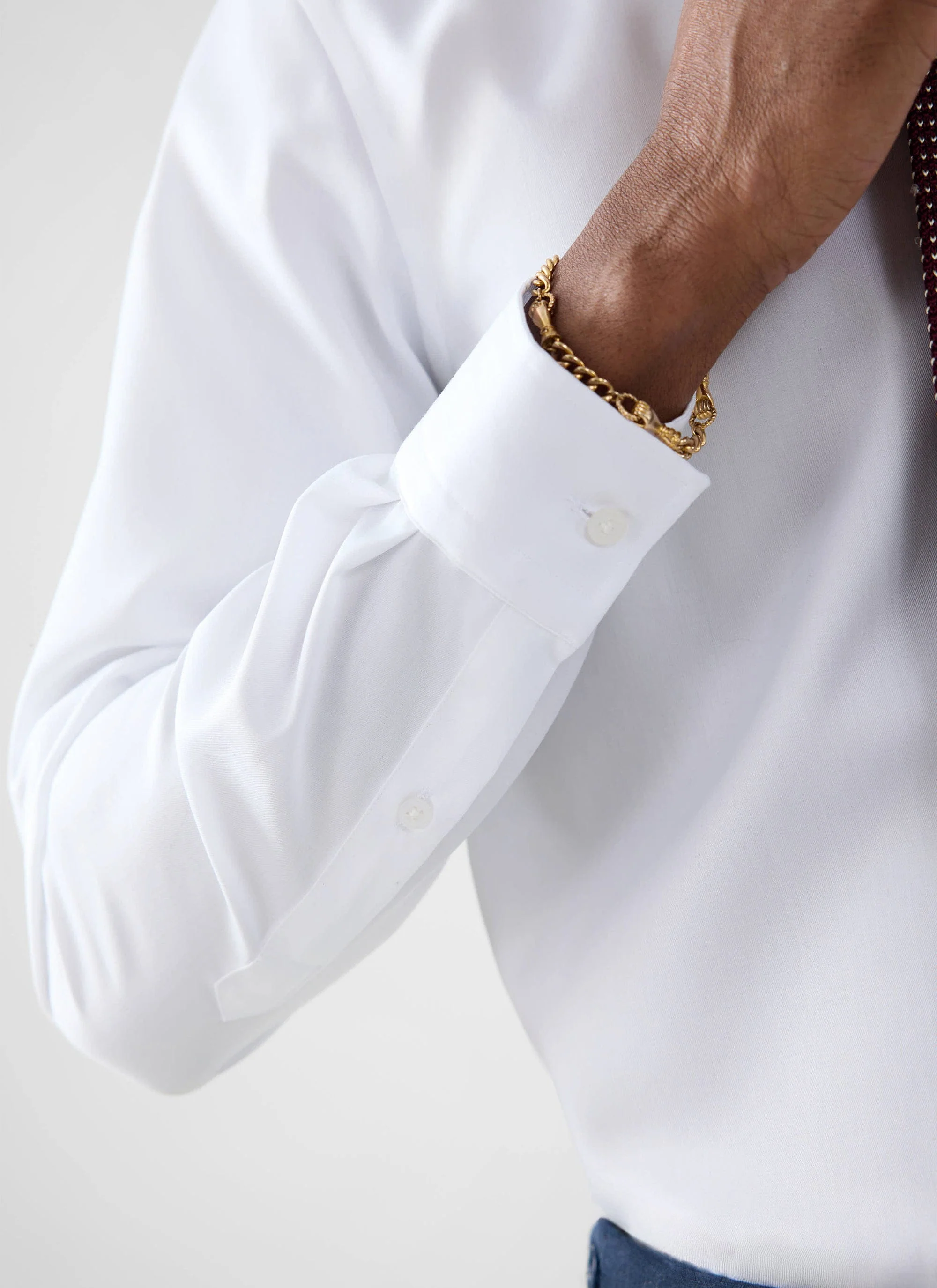 Formal Classic Shirt | Cotton Poplin | White
