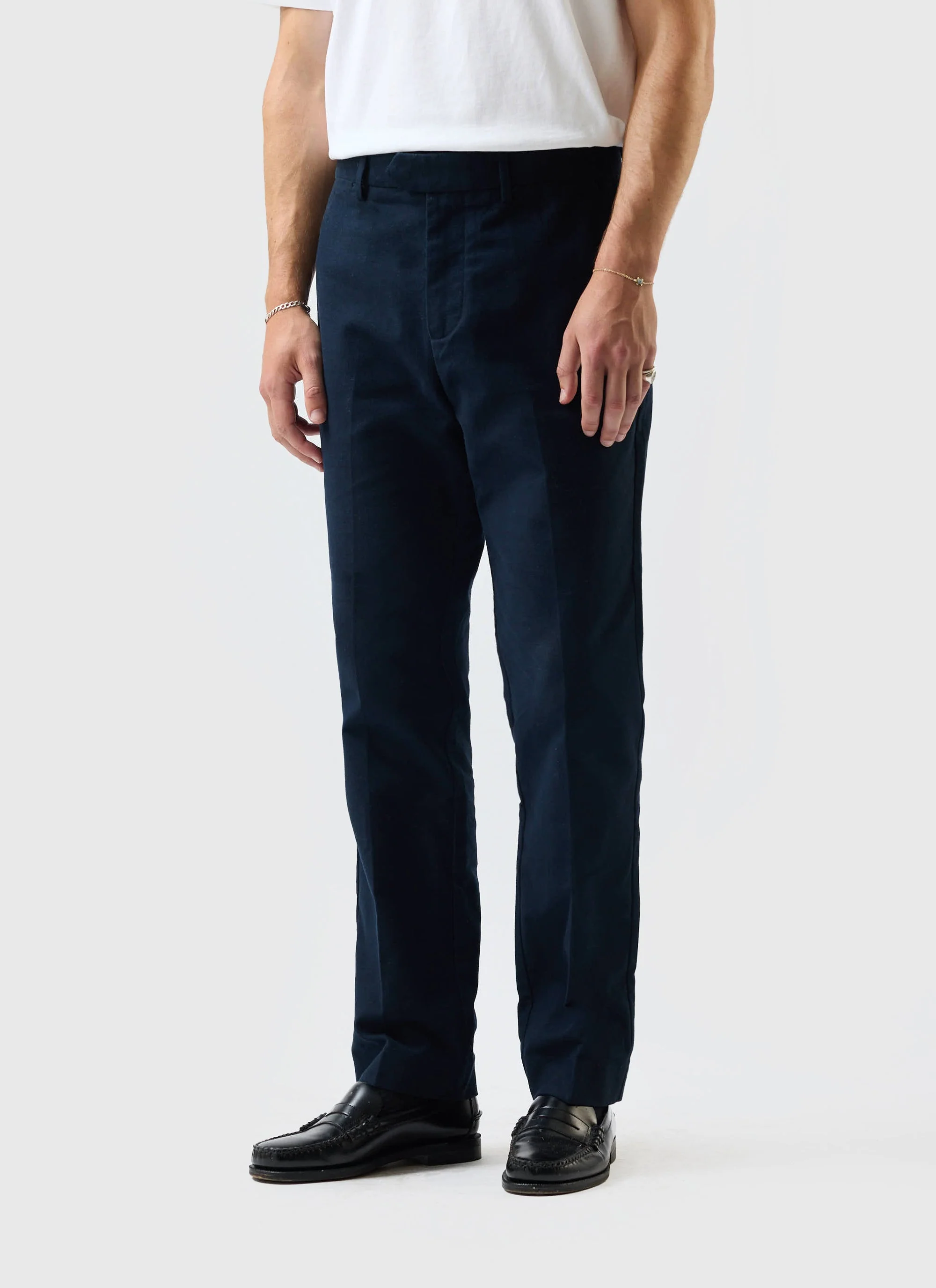 2670-tailored-moleskin-straight-leg-trousers-navy-4.webp Tailored Moleskin Straight Leg Trousers | Navy