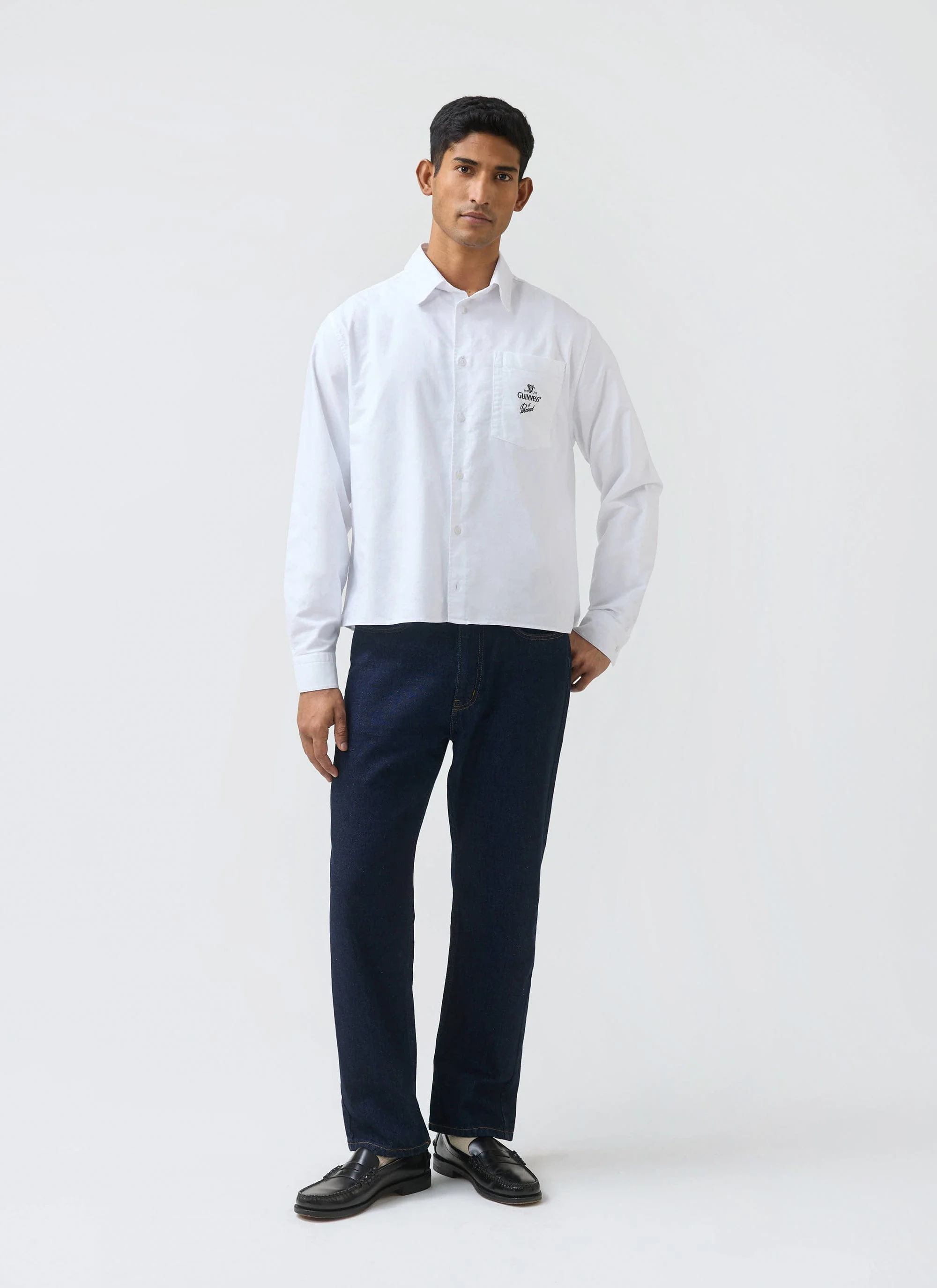 2683-button-down-boxy-shirt-percival-x-guinness-white-3.webp Button Down Boxy Shirt | Percival x Guinness | White