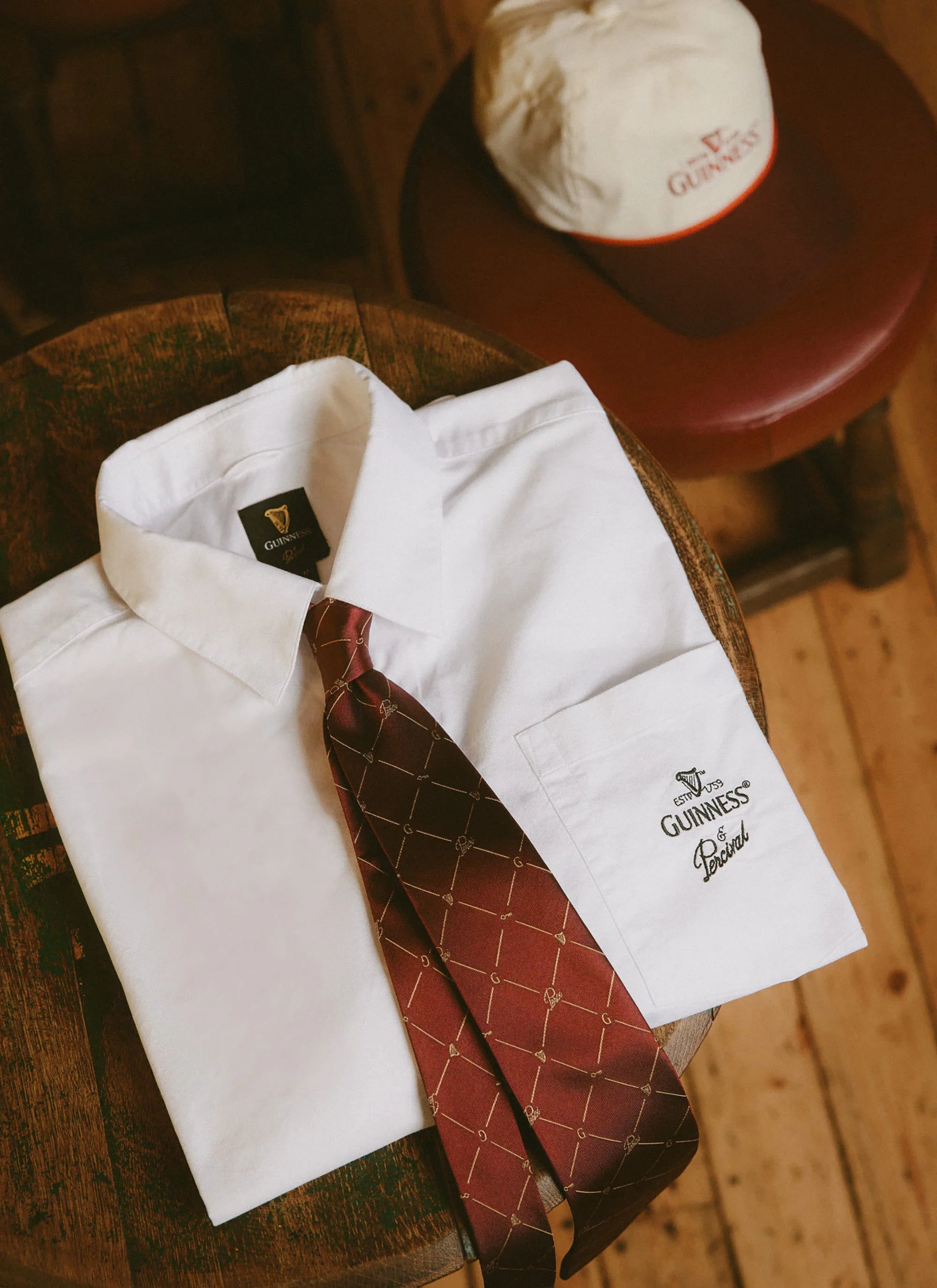 2683-button-down-boxy-shirt-percival-x-guinness-white-8.webp Button Down Boxy Shirt | Percival x Guinness | White