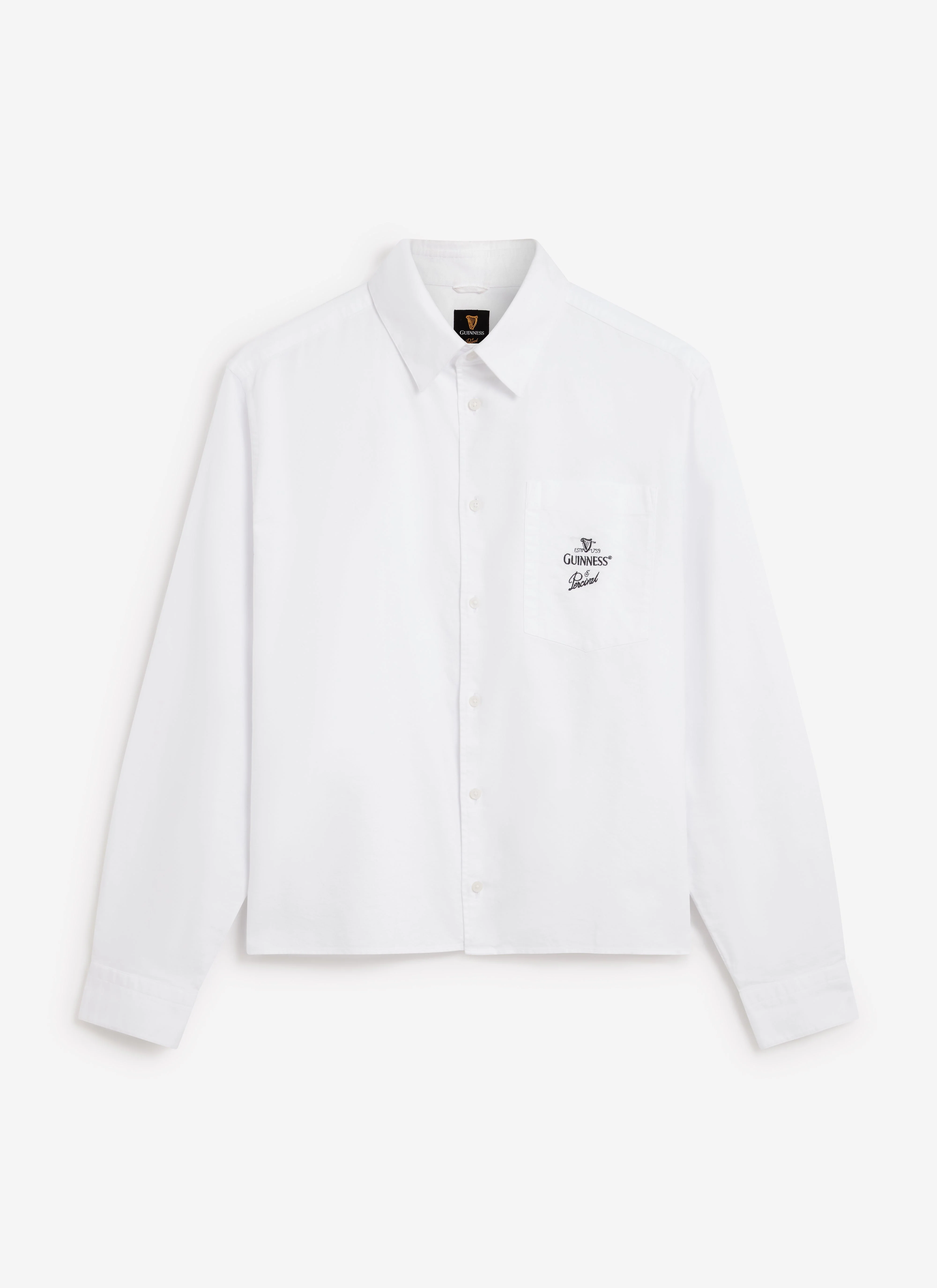 2683-button-down-boxy-shirt-percival-x-guinness-white-9.webp Button Down Boxy Shirt | Percival x Guinness | White