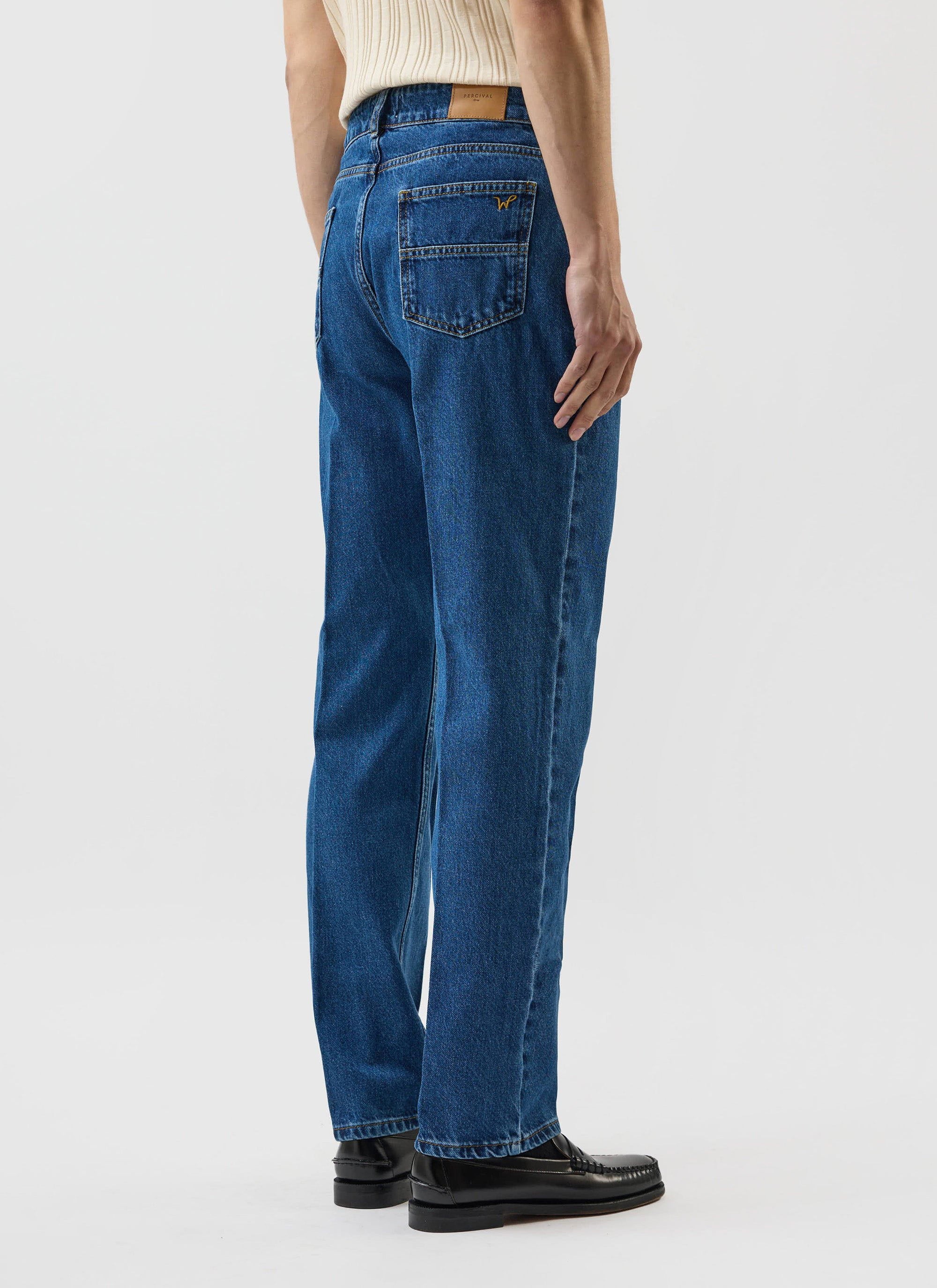 2697-stay-press-denim-jeans-percival-x-warren-mid-wash-blue-5.jpg Stay Press Denim Jeans | Percival x Warren | Mid Wash Blue