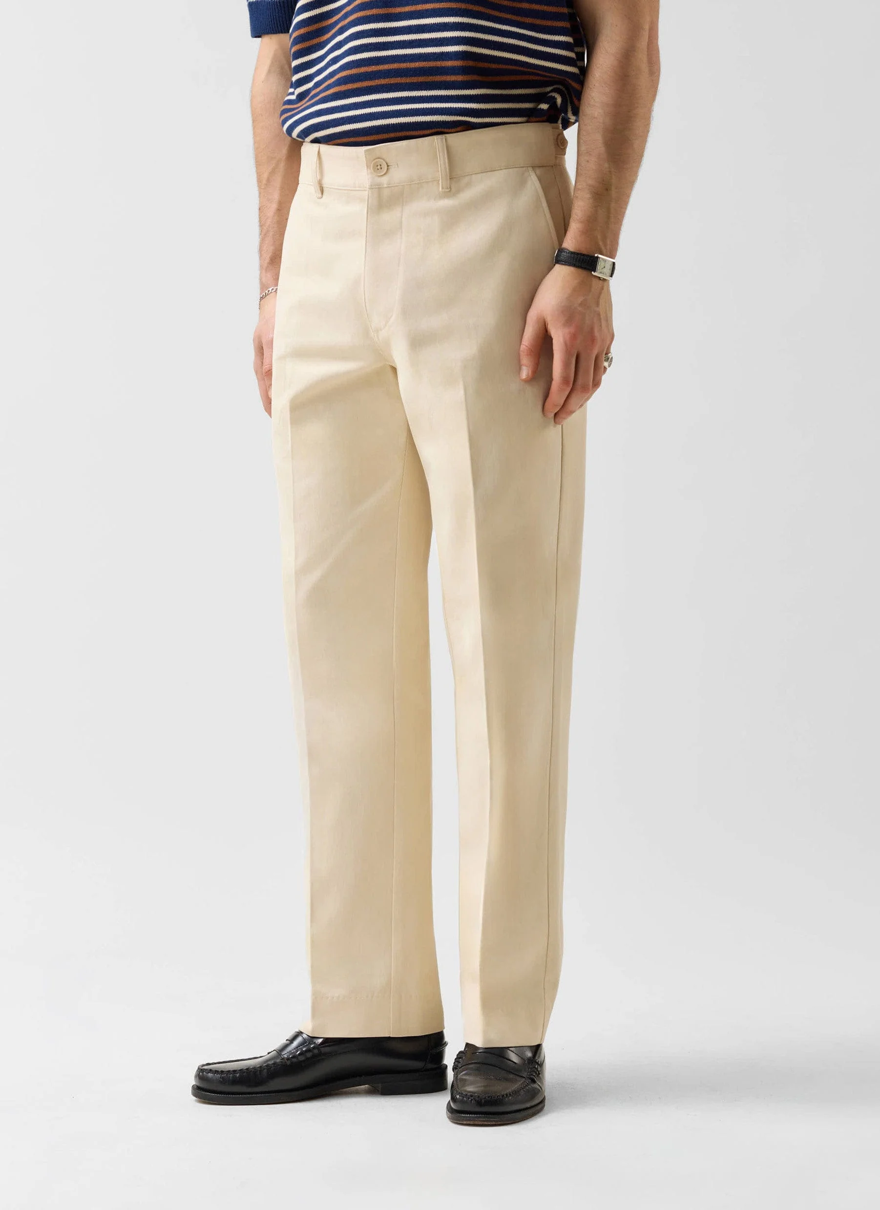 271-straight-leg-chino-cotton-cream-1.webp Straight Leg Chino | Cotton | Cream