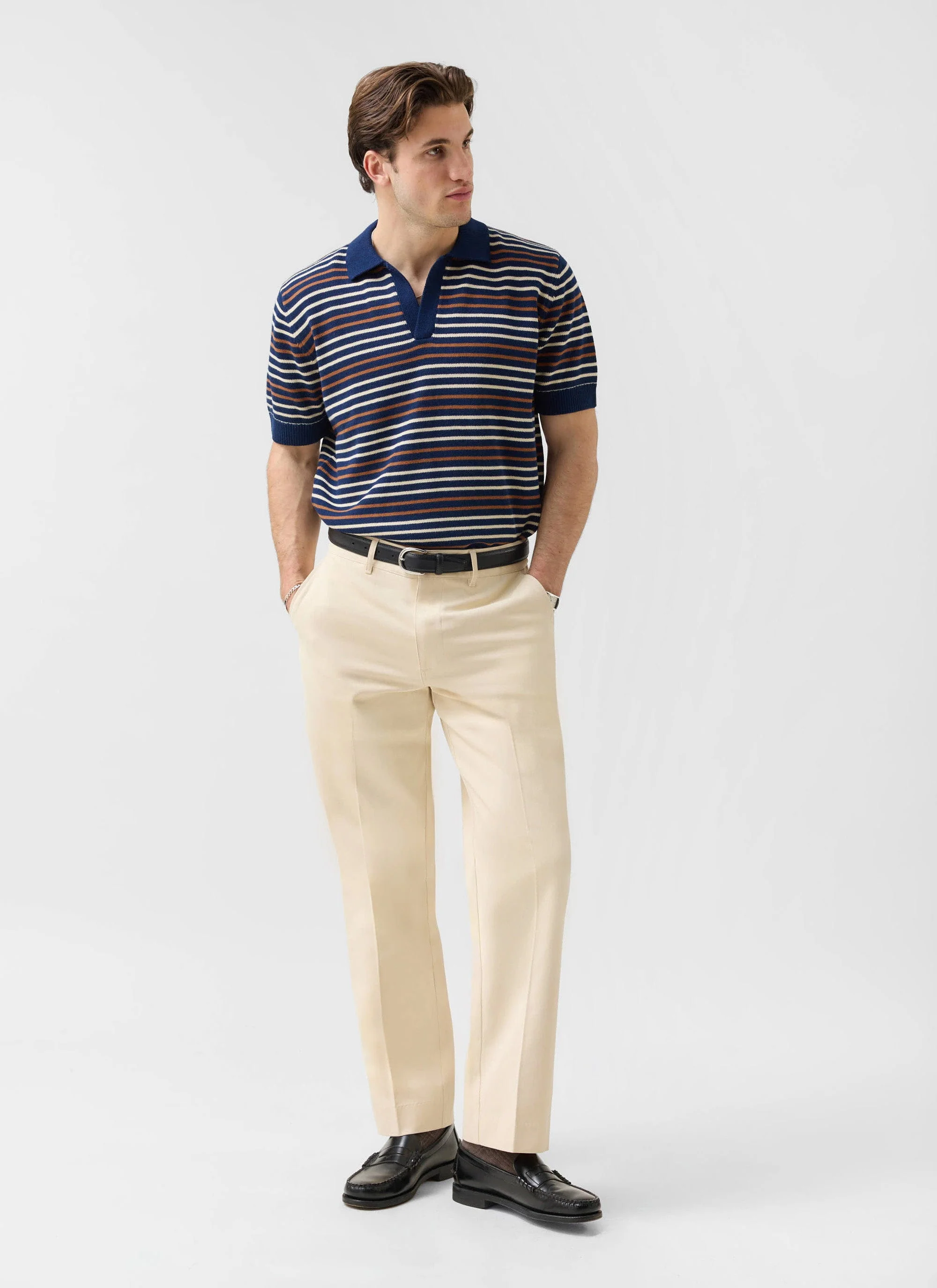 271-straight-leg-chino-cotton-cream-3.webp Straight Leg Chino | Cotton | Cream