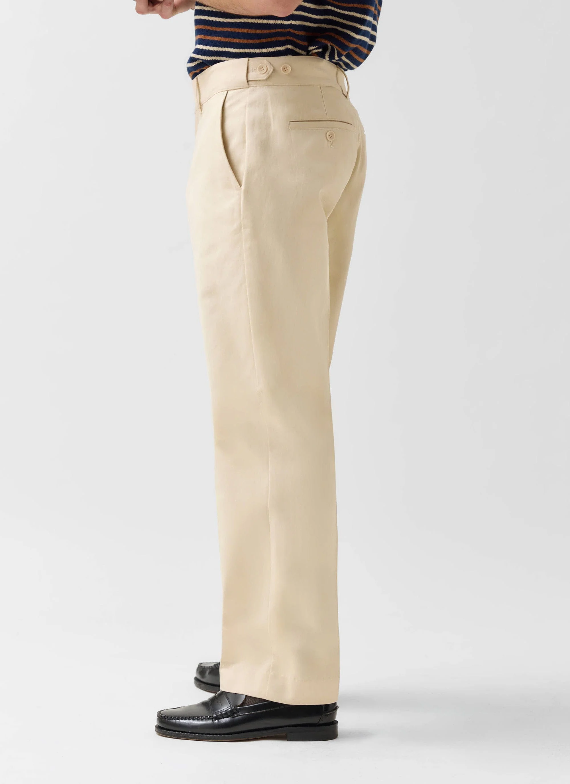 271-straight-leg-chino-cotton-cream-4.webp Straight Leg Chino | Cotton | Cream