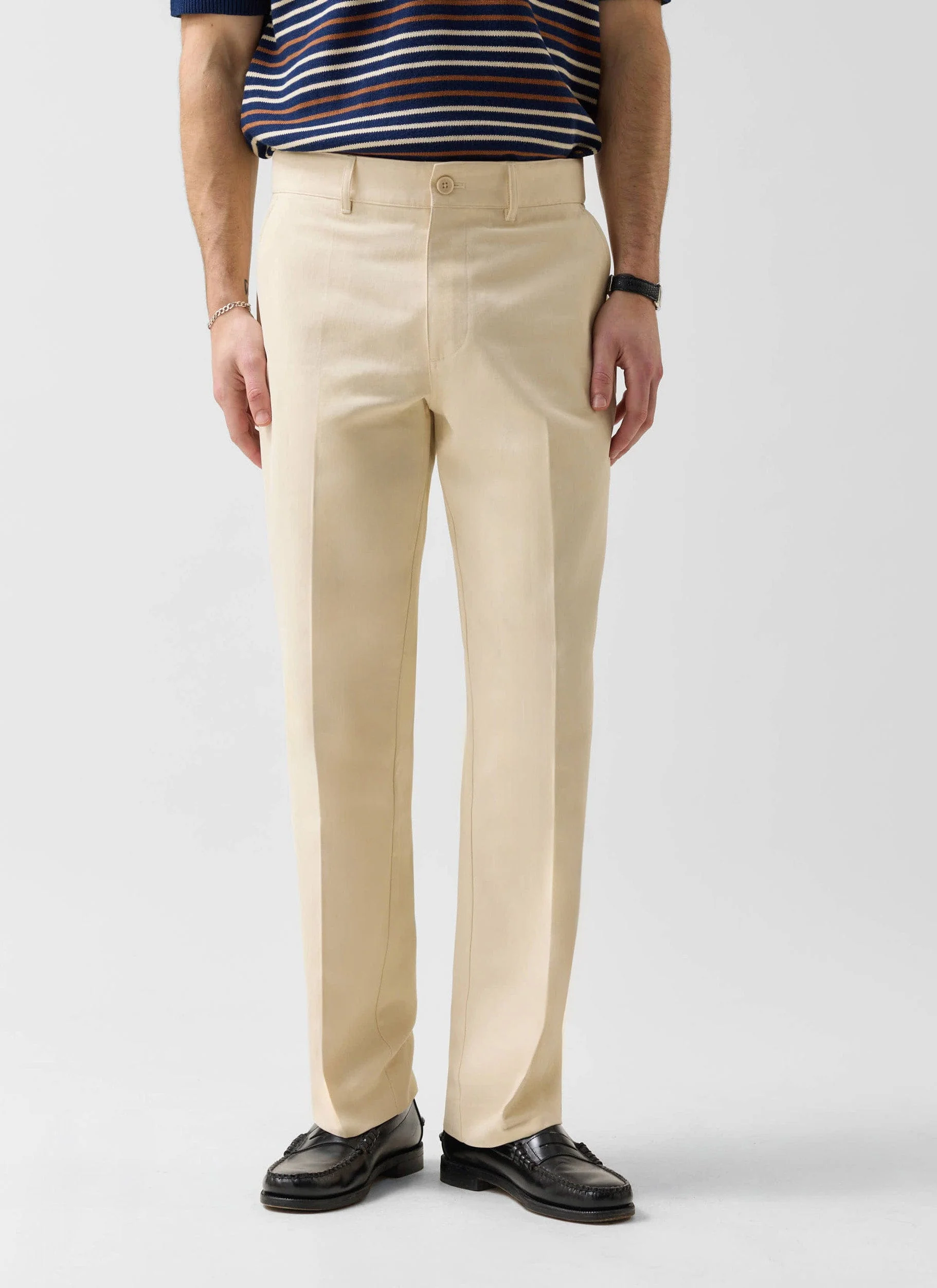 271-straight-leg-chino-cotton-cream-6.webp Straight Leg Chino | Cotton | Cream