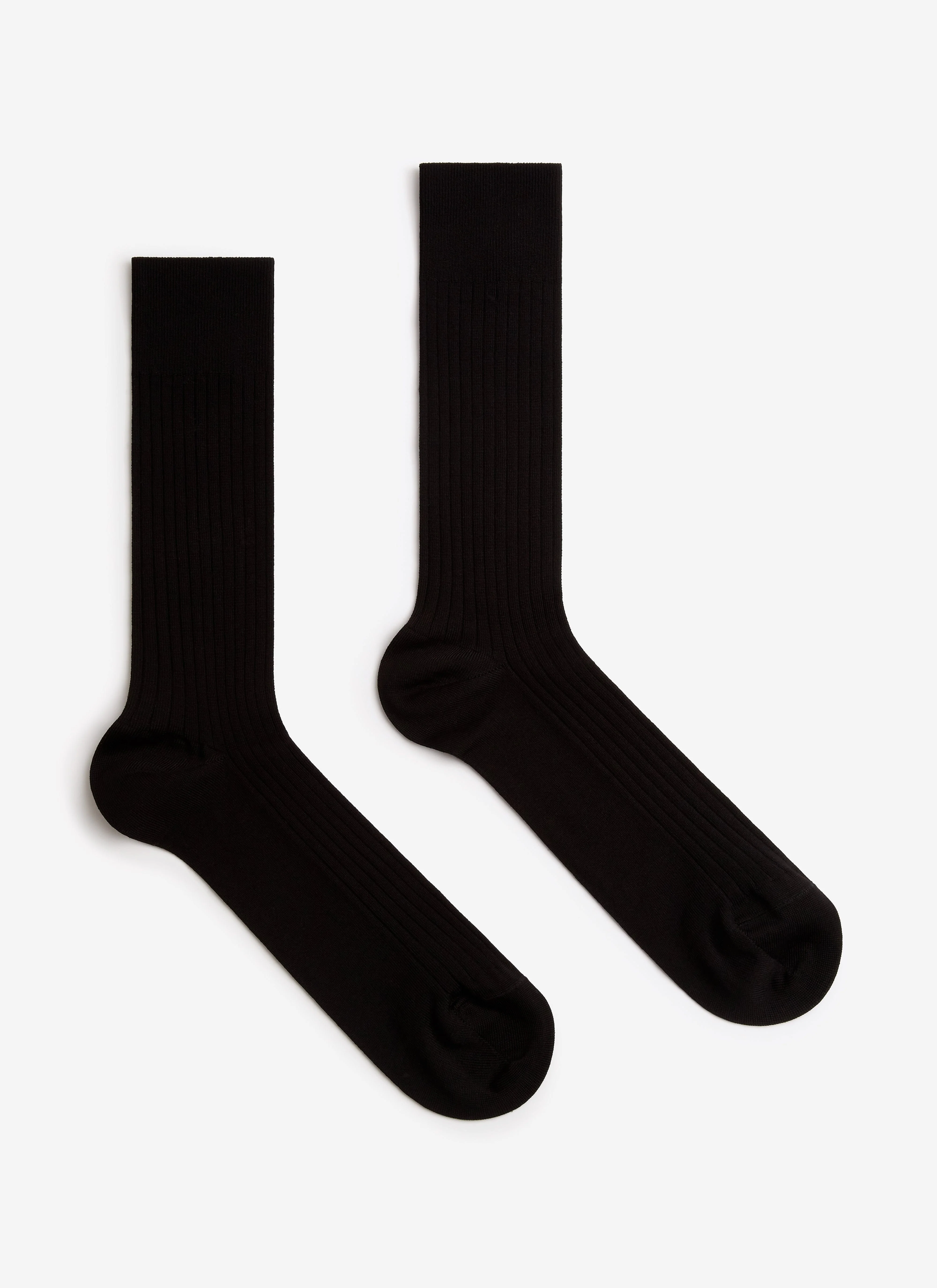 2722-loafer-dress-socks-black-2.webp Loafer Dress Socks | Black