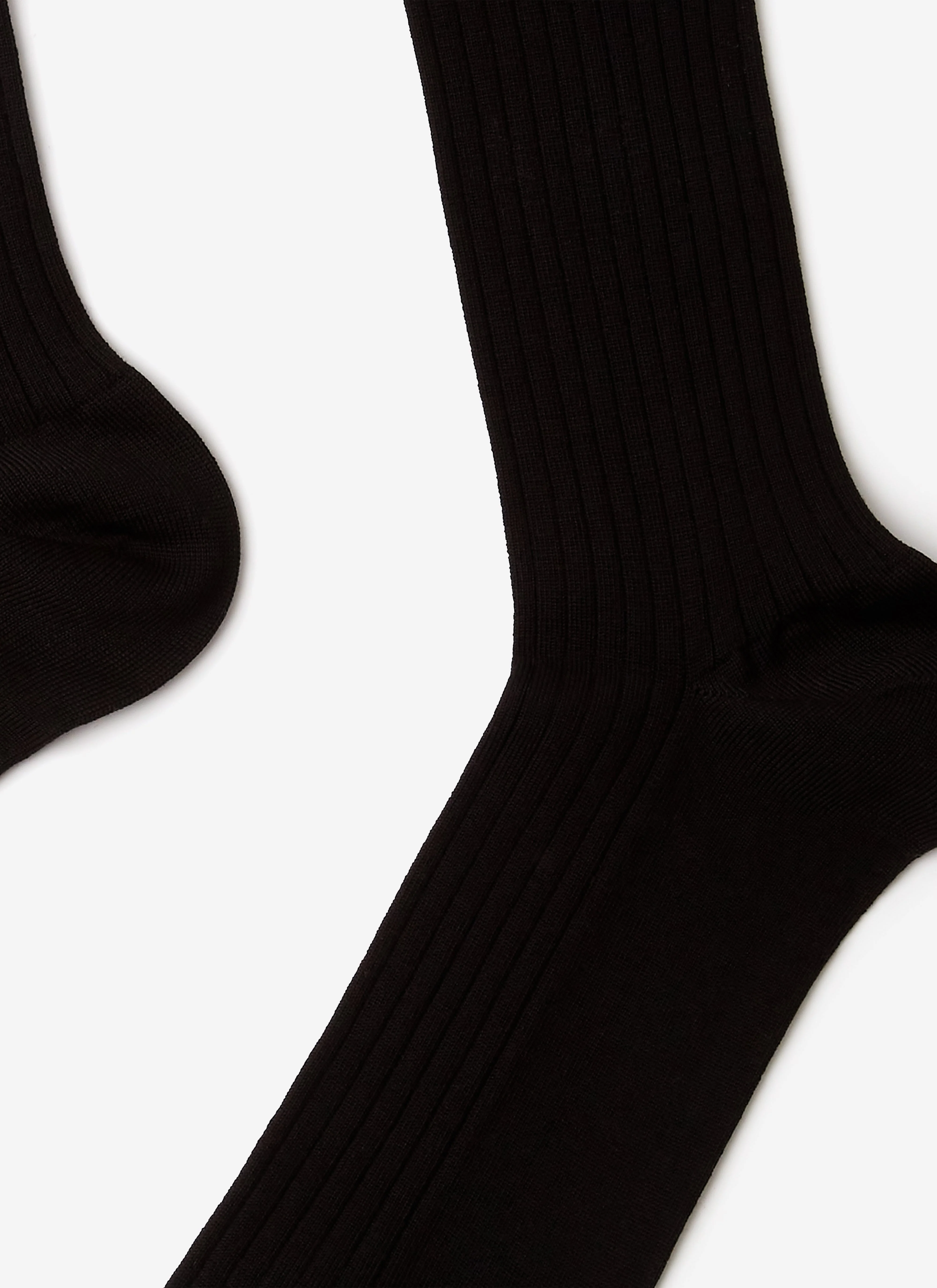 2722-loafer-dress-socks-black-3.webp Loafer Dress Socks | Black