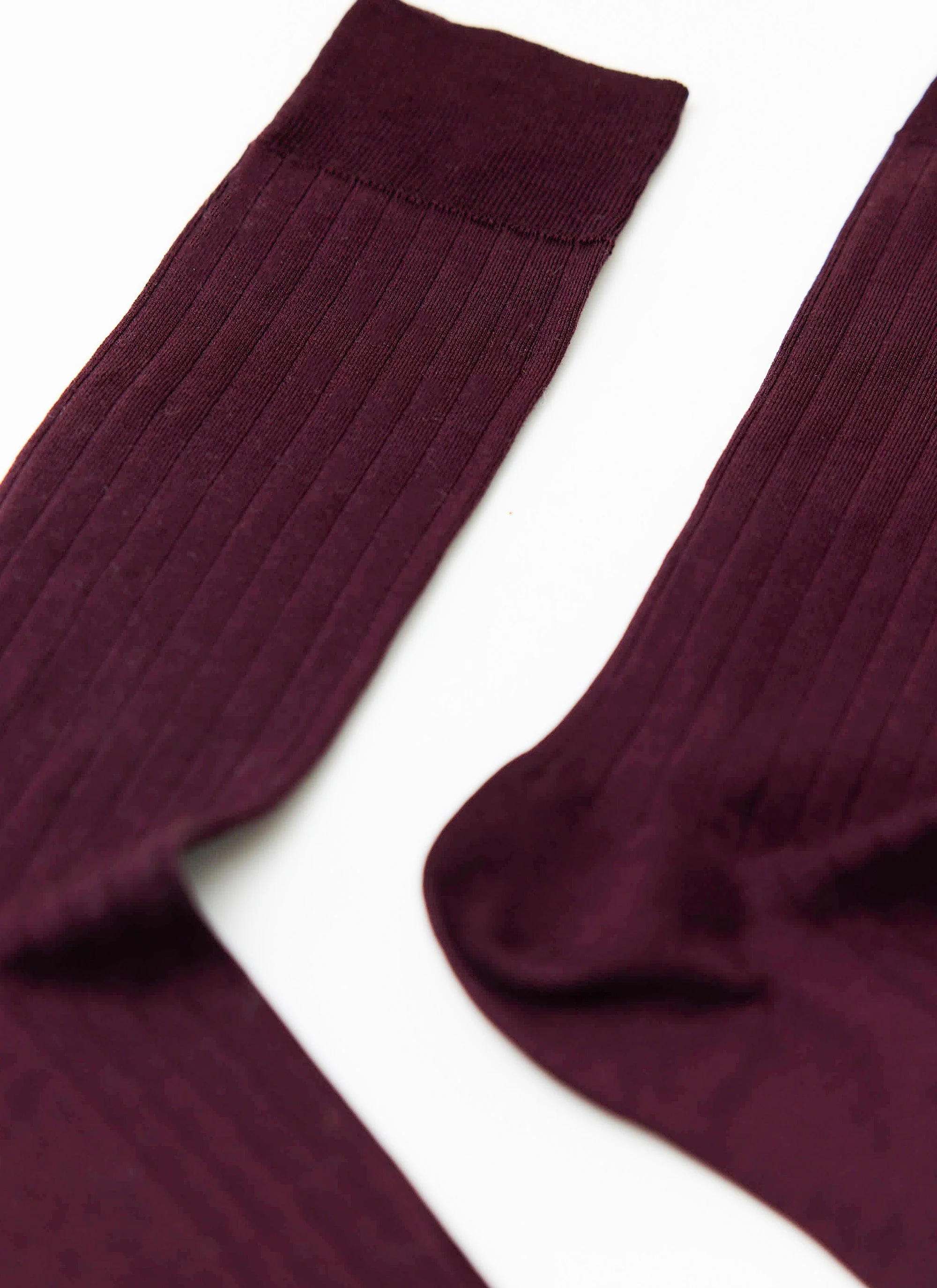 2723-loafer-dress-socks-cotton-merlot-2.webp Loafer Dress Socks | Cotton | Merlot