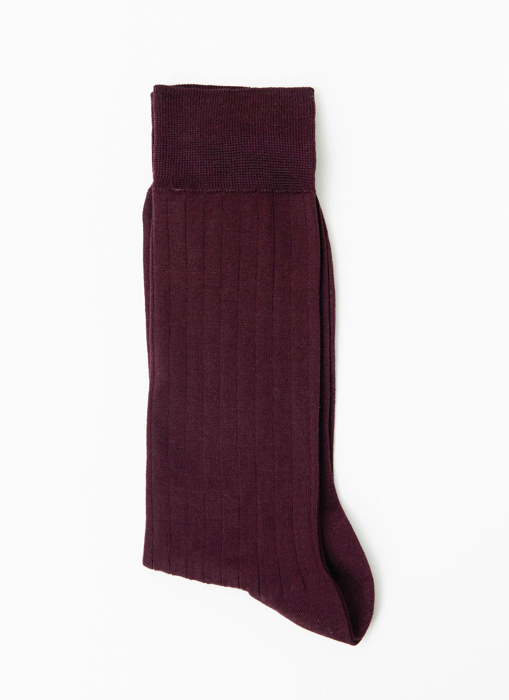 2723-loafer-dress-socks-cotton-merlot-3.webp Loafer Dress Socks | Cotton | Merlot