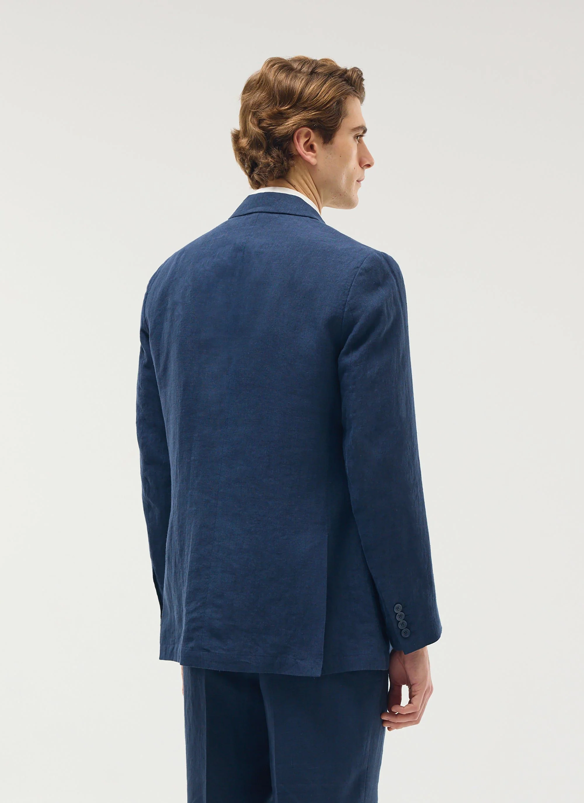 2743-tailored-double-breasted-blazer-linen-navy-6.webp Tailored Double Breasted Blazer | Linen | Navy