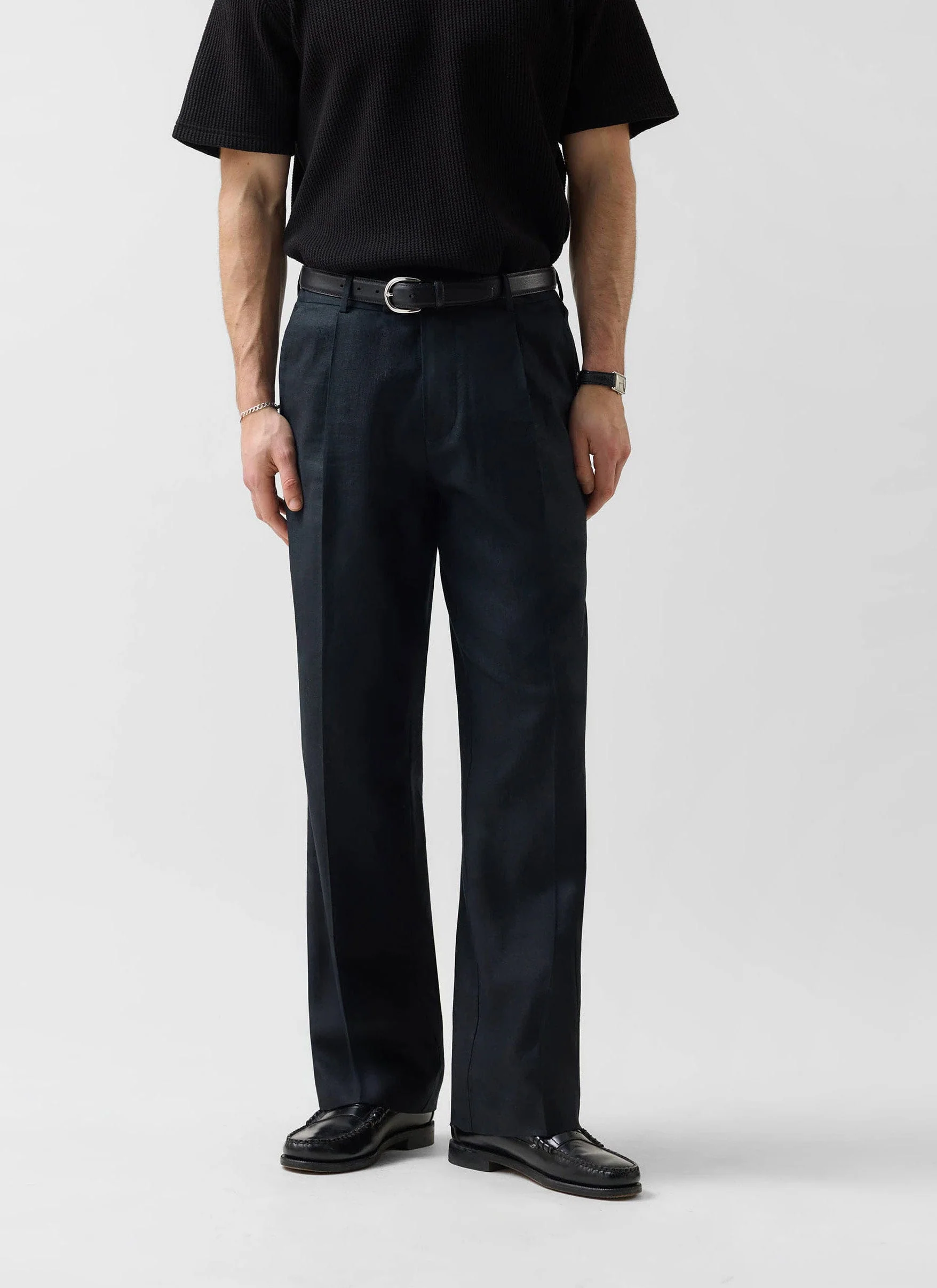 2784-wide-leg-trousers-linen-black-2.webp Wide Leg Trousers | Linen | Black
