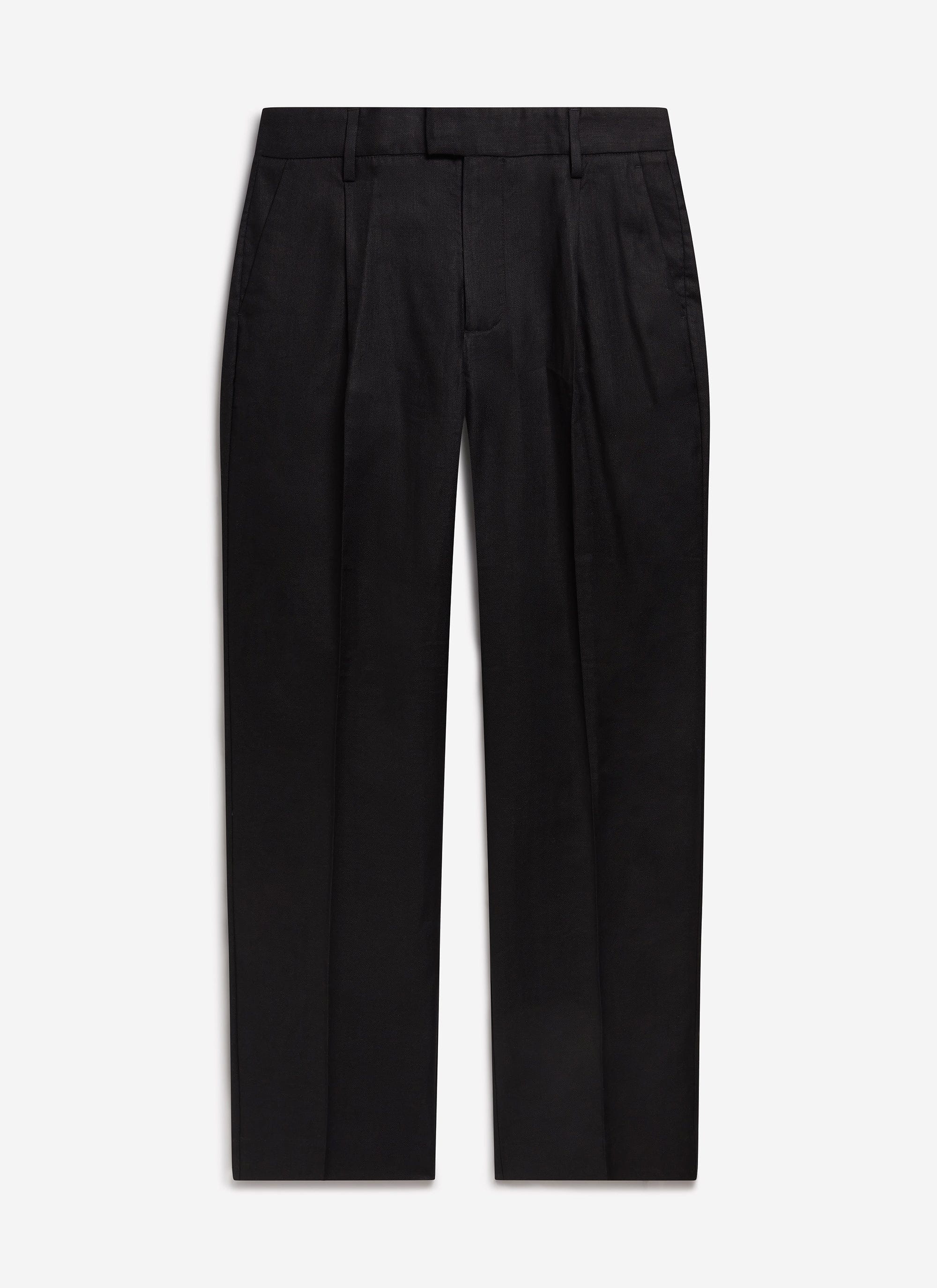 2784-wide-leg-trousers-linen-black-6.jpg Wide Leg Trousers | Linen | Black