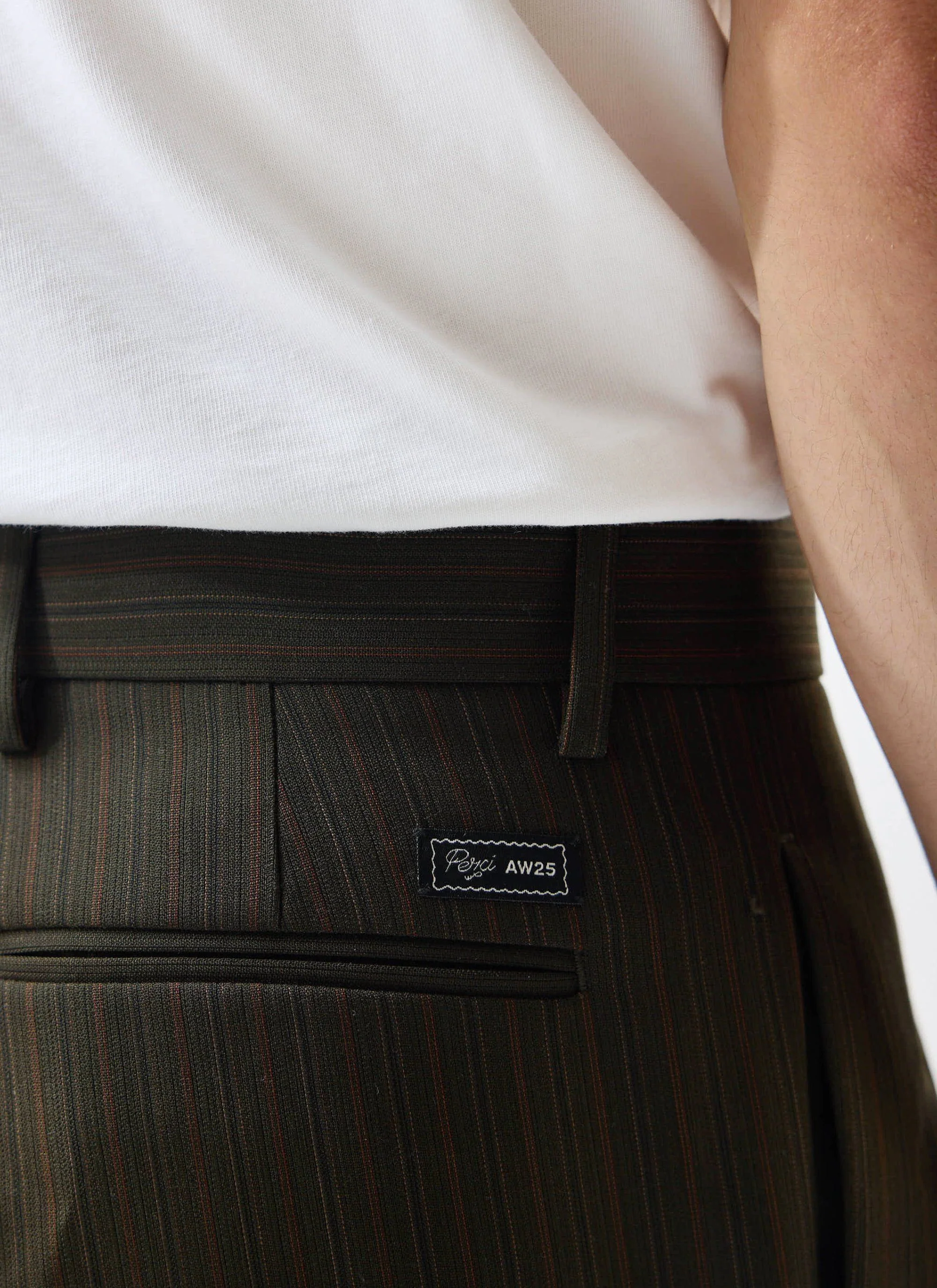 Pleated Tailored Chapter Trousers | Forest