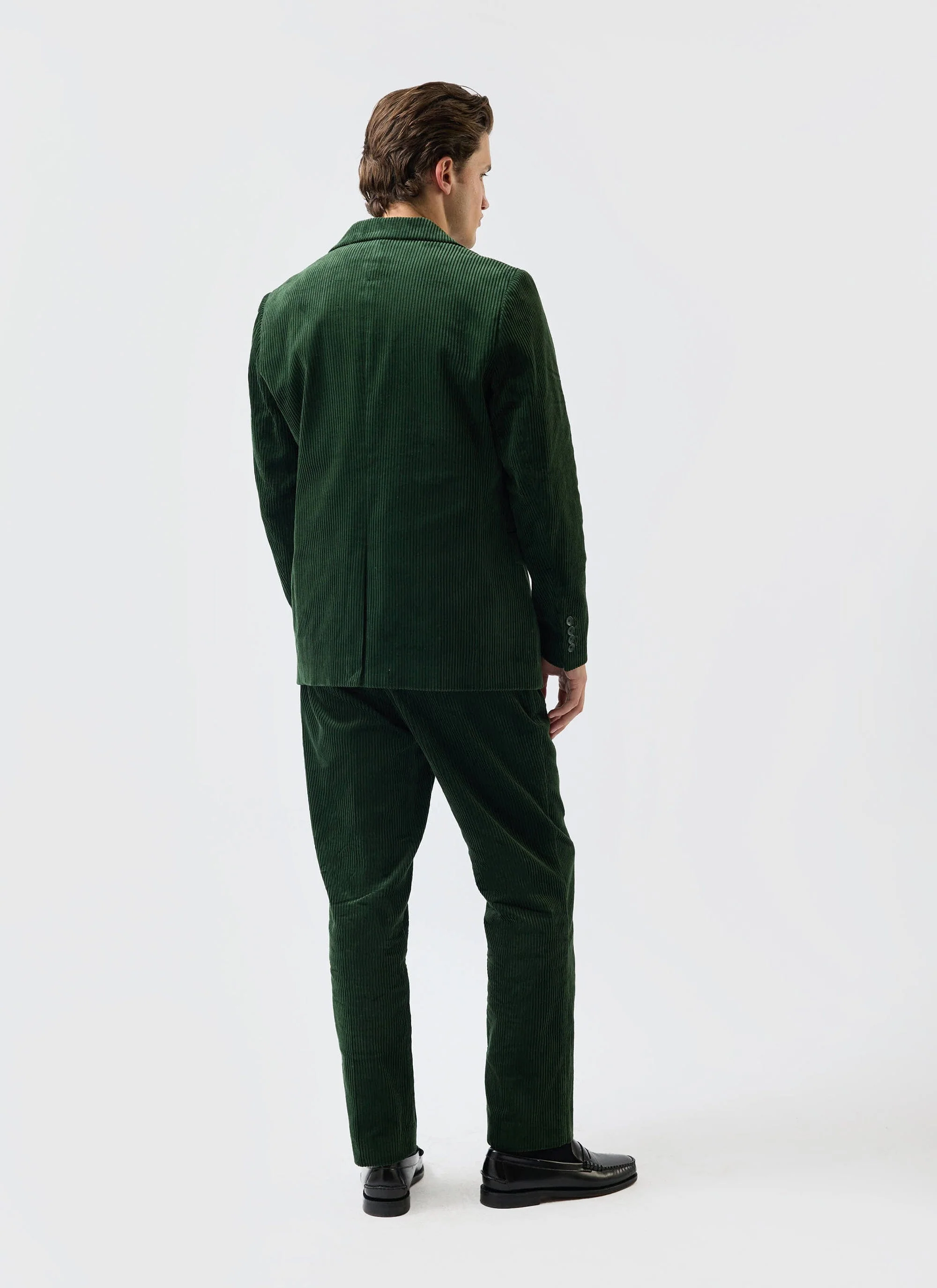 2926-tailored-blazer-chunky-cord-forest-5.webp Tailored Blazer | Chunky Cord | Forest