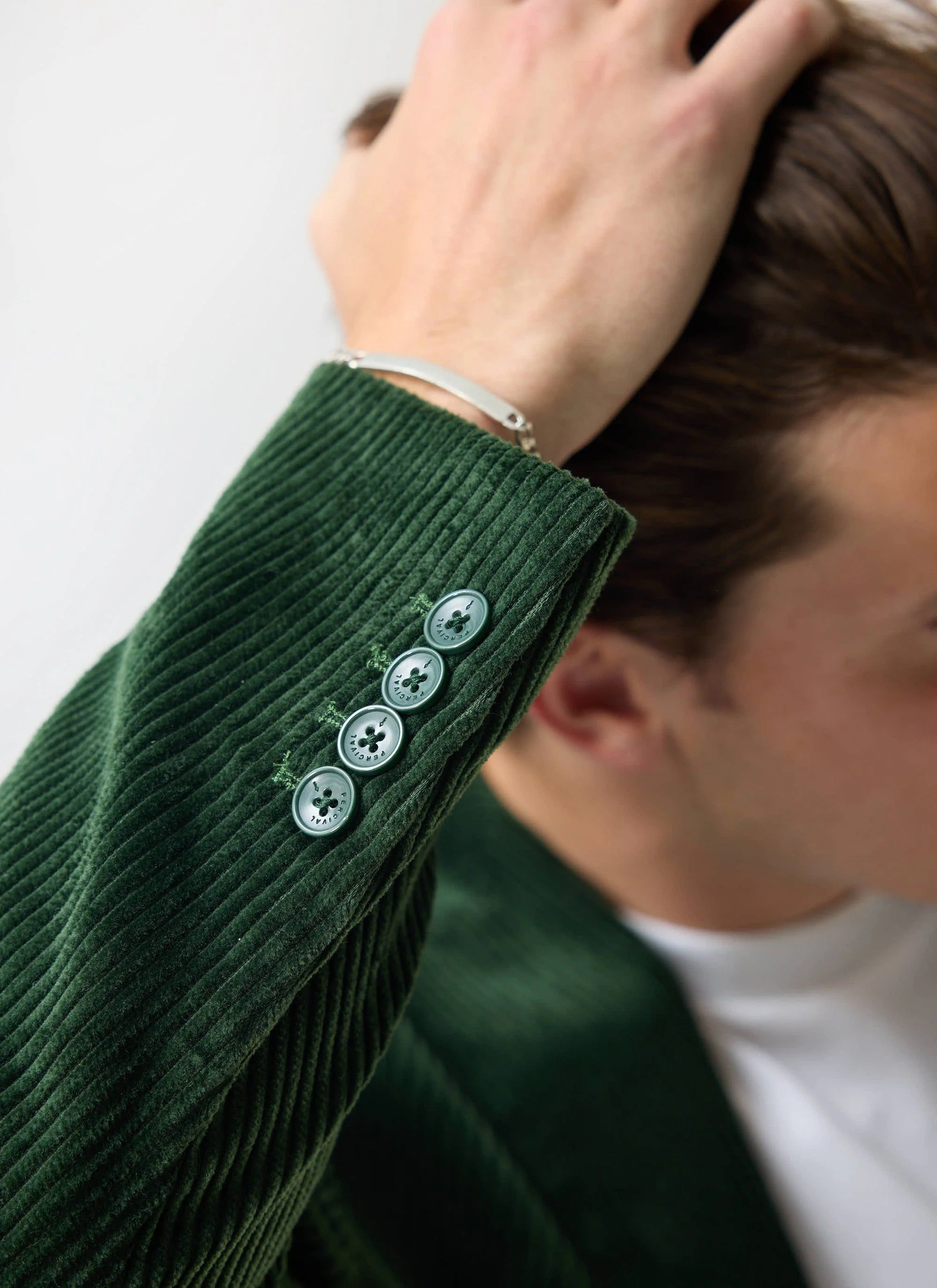 2926-tailored-blazer-chunky-cord-forest-7.webp Tailored Blazer | Chunky Cord | Forest