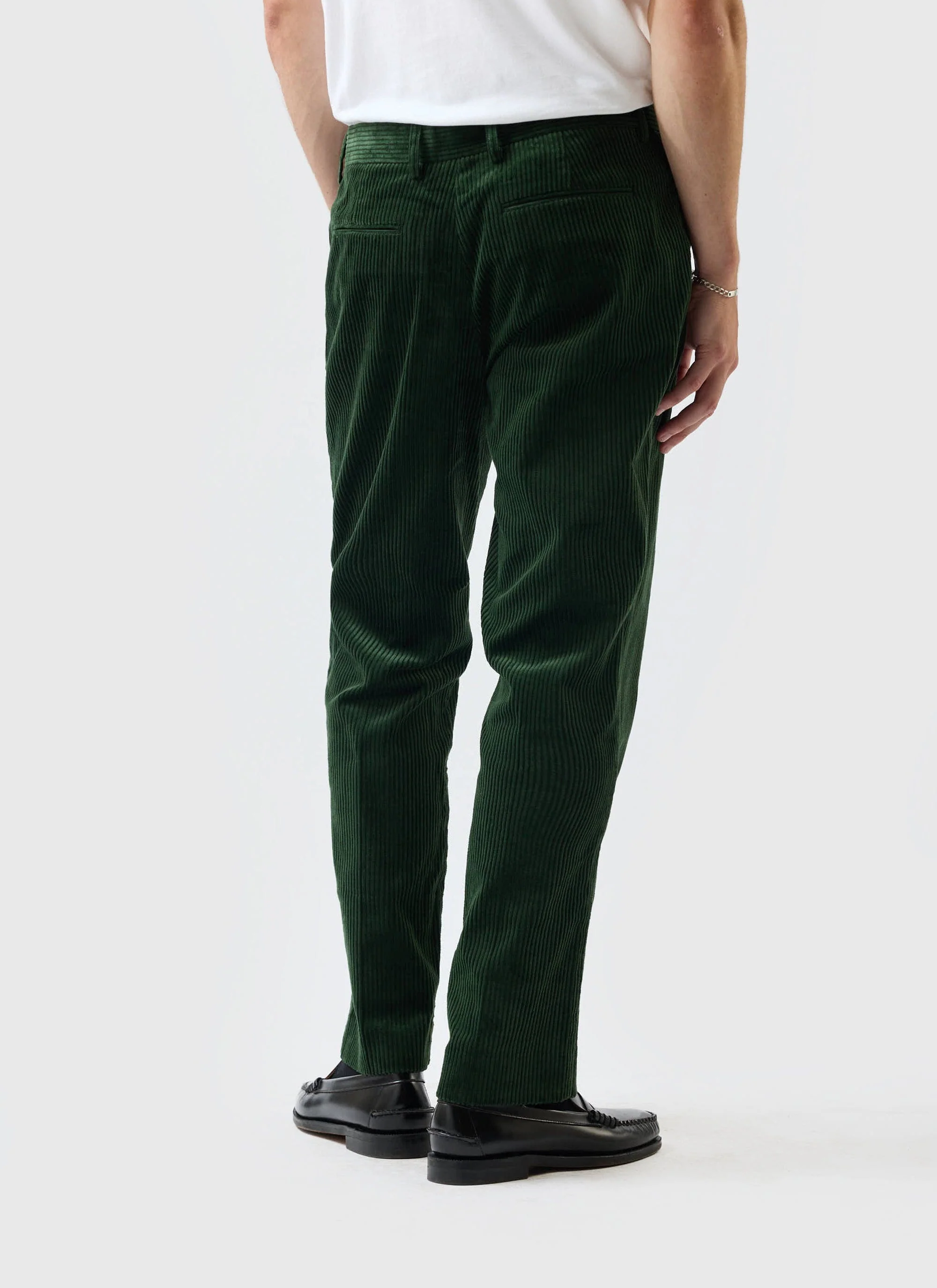2933-tailored-chunky-cord-trousers-forest-5.webp Tailored Chunky Cord Trousers | Forest