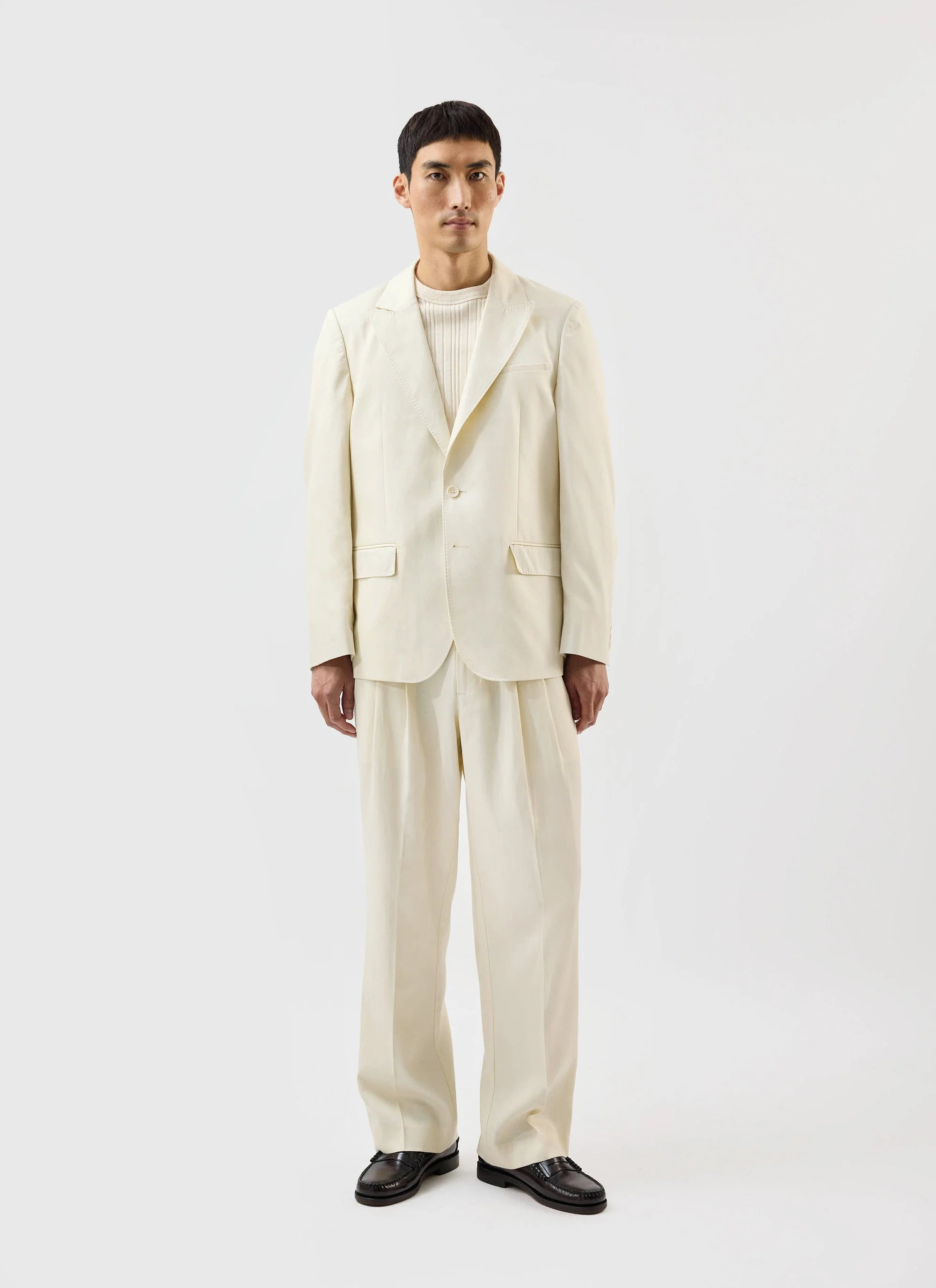 2953-lyocell-tailored-blazer-percival-x-warren-cream-4.webp Lyocell Tailored Blazer | Percival x Warren | Cream