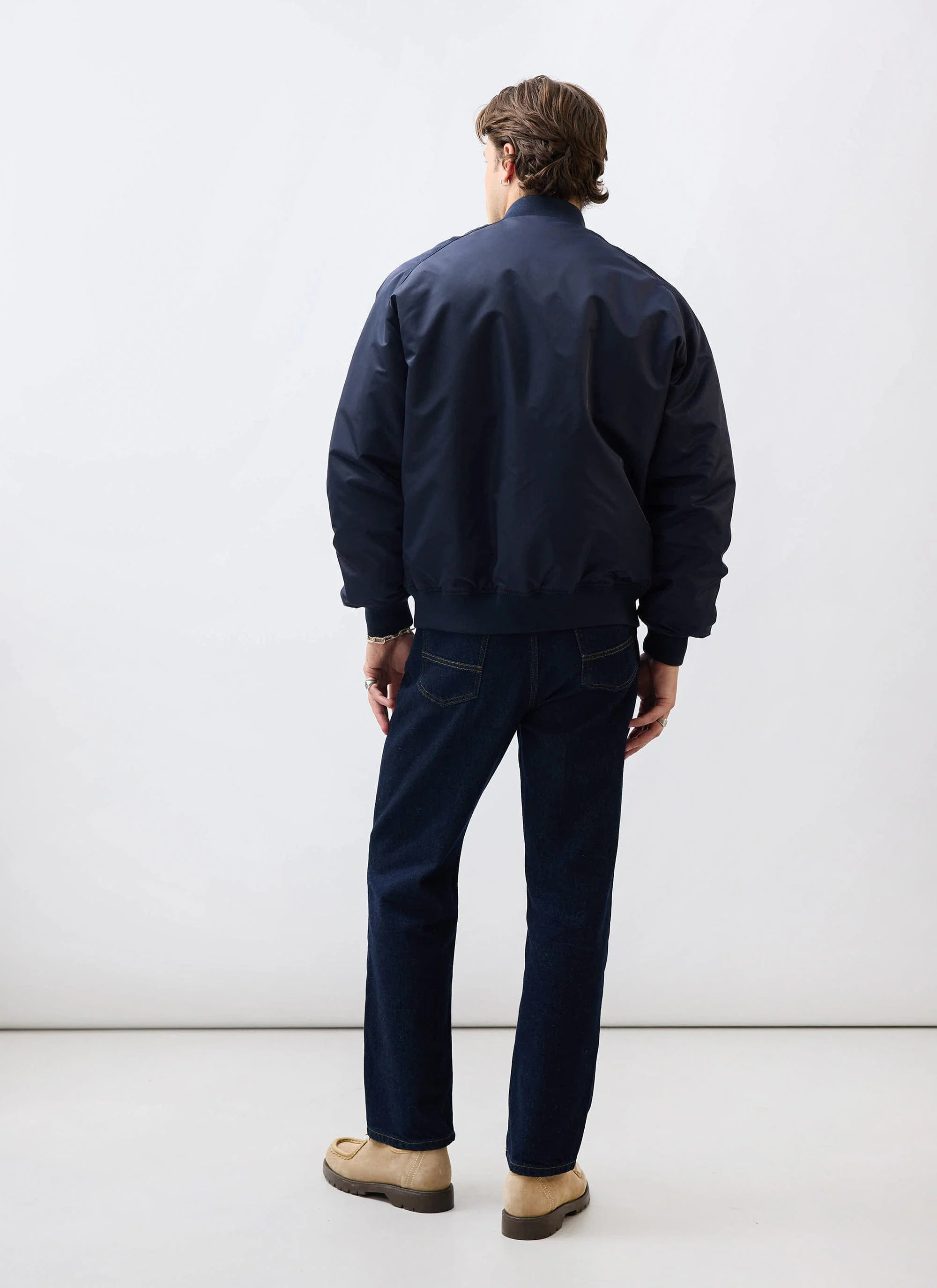 3556-bomber-jacket-nylon-midnight-with-olive-5.webp Bomber Jacket | Nylon | Midnight with Olive