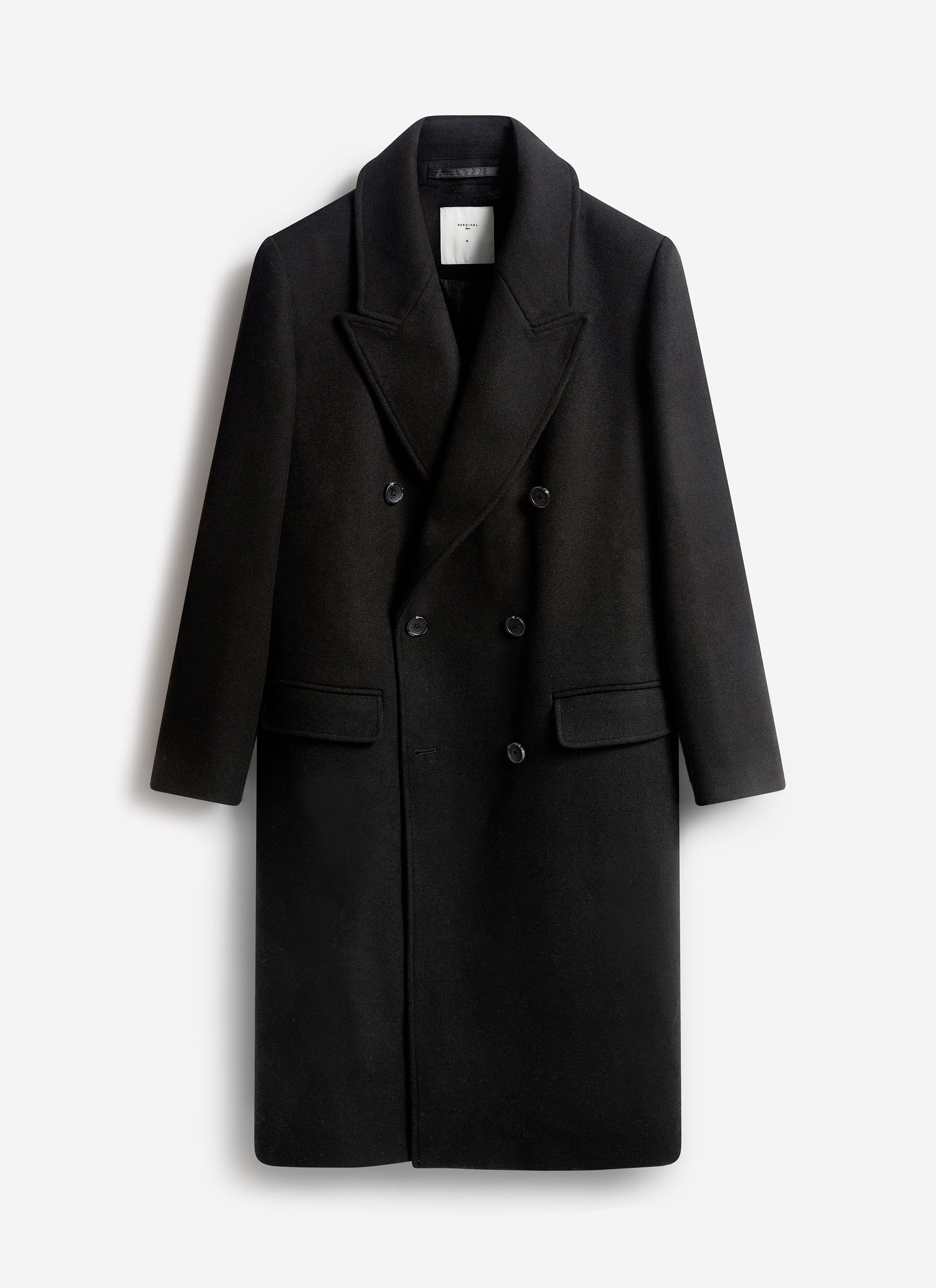 3563-double-breasted-overcoat-wool-black-1.jpg Double Breasted Overcoat | Wool | Black