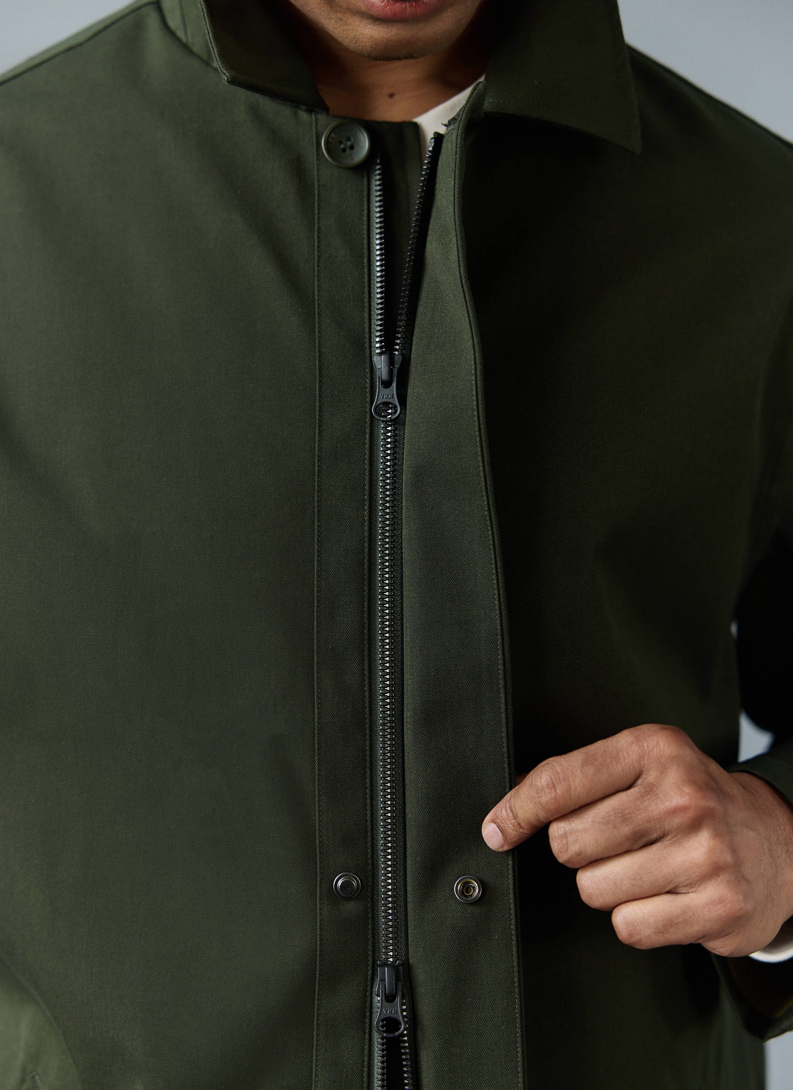 3570-greyson-long-trench-coat-waterproof-forest-with-olive-6.jpg Greyson Long Trench Coat | Waterproof | Forest with Olive