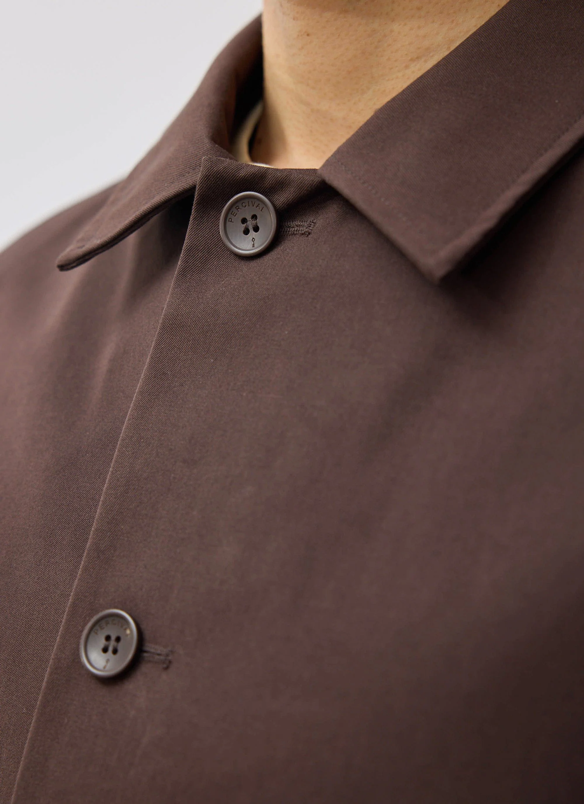 Sherlock Short Trench Coat | Waterproof | Espresso with Cinnamon