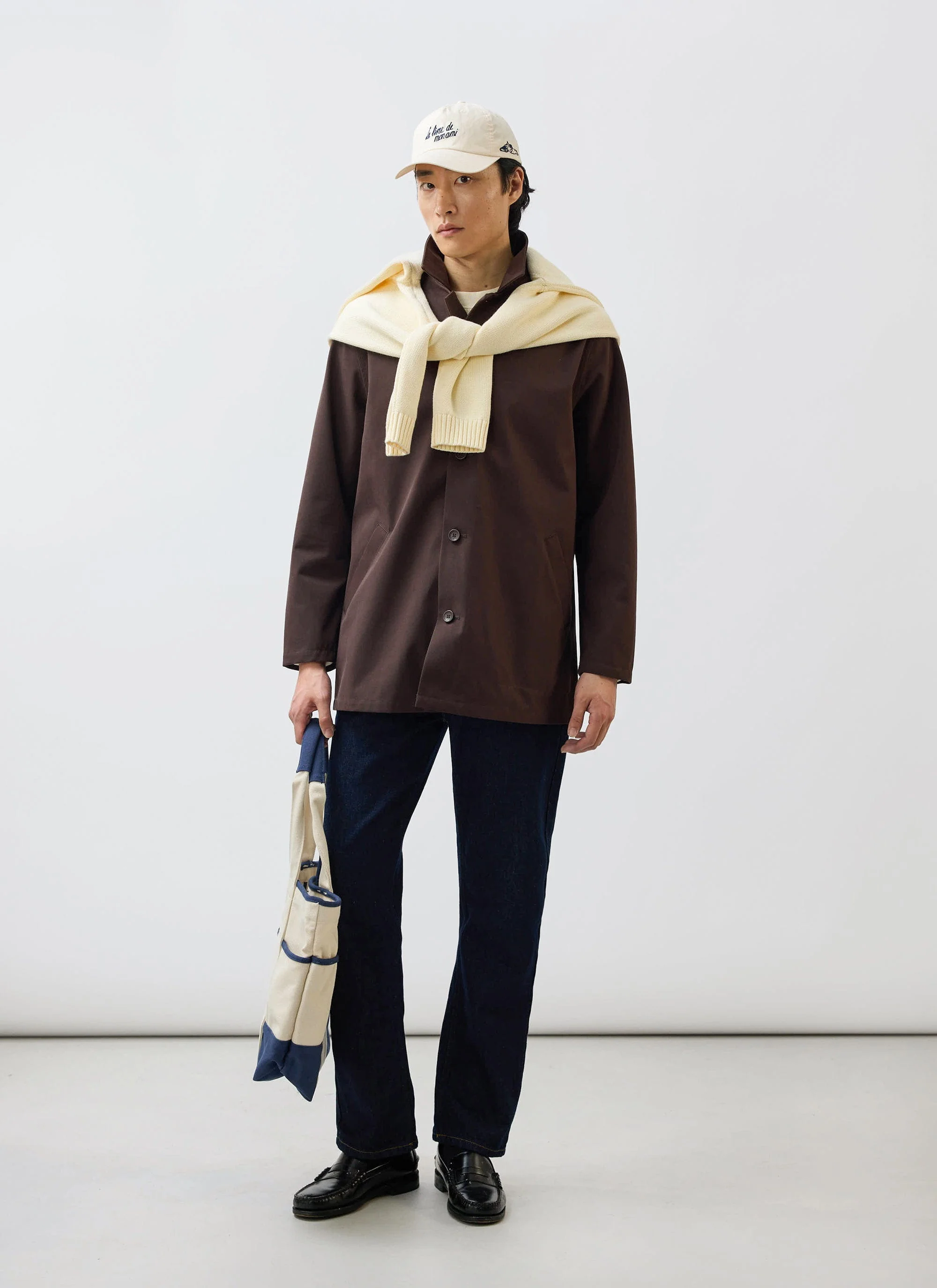 Sherlock Short Trench Coat | Waterproof | Espresso with Cinnamon