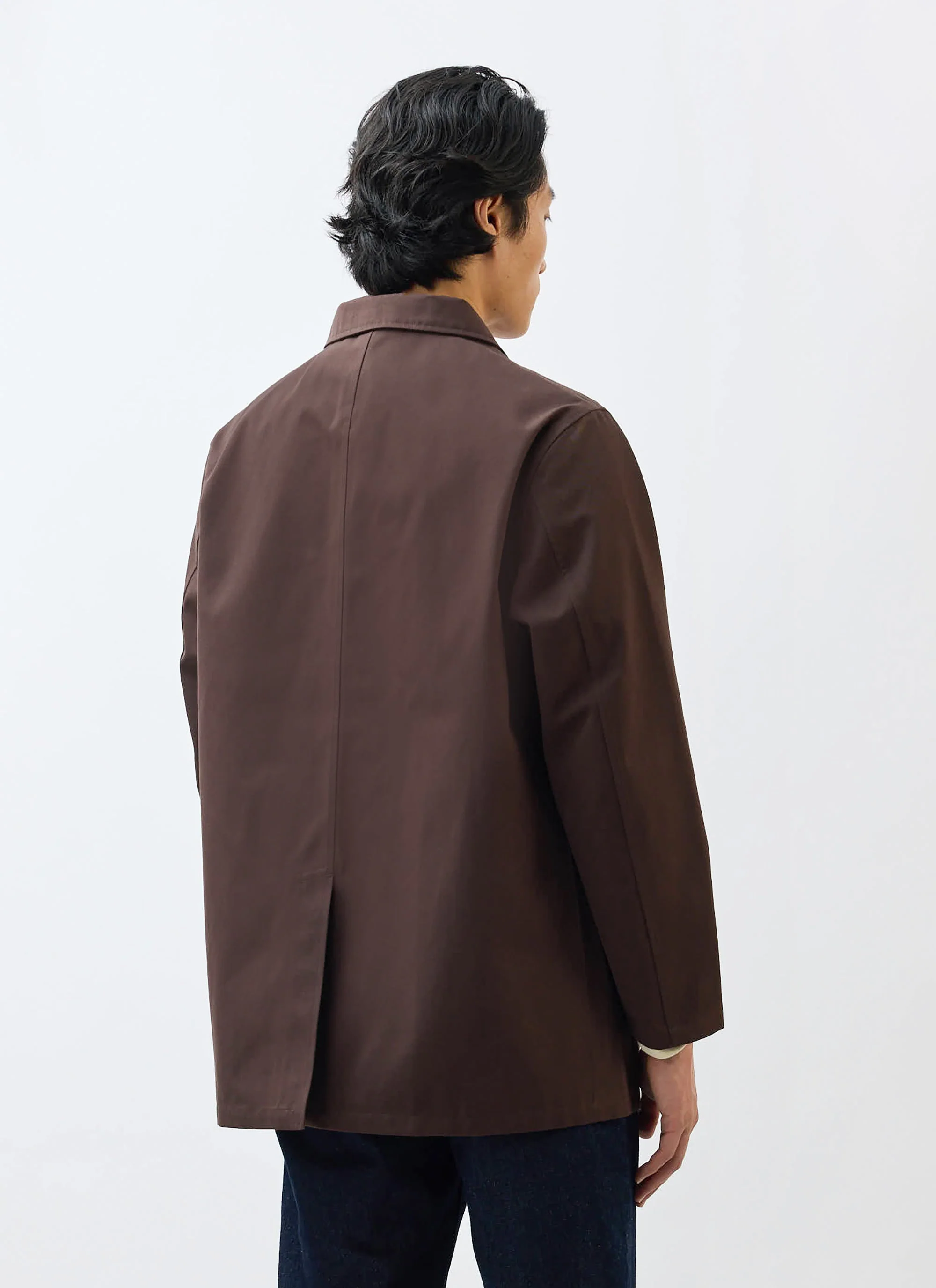 Sherlock Short Trench Coat | Waterproof | Espresso with Cinnamon
