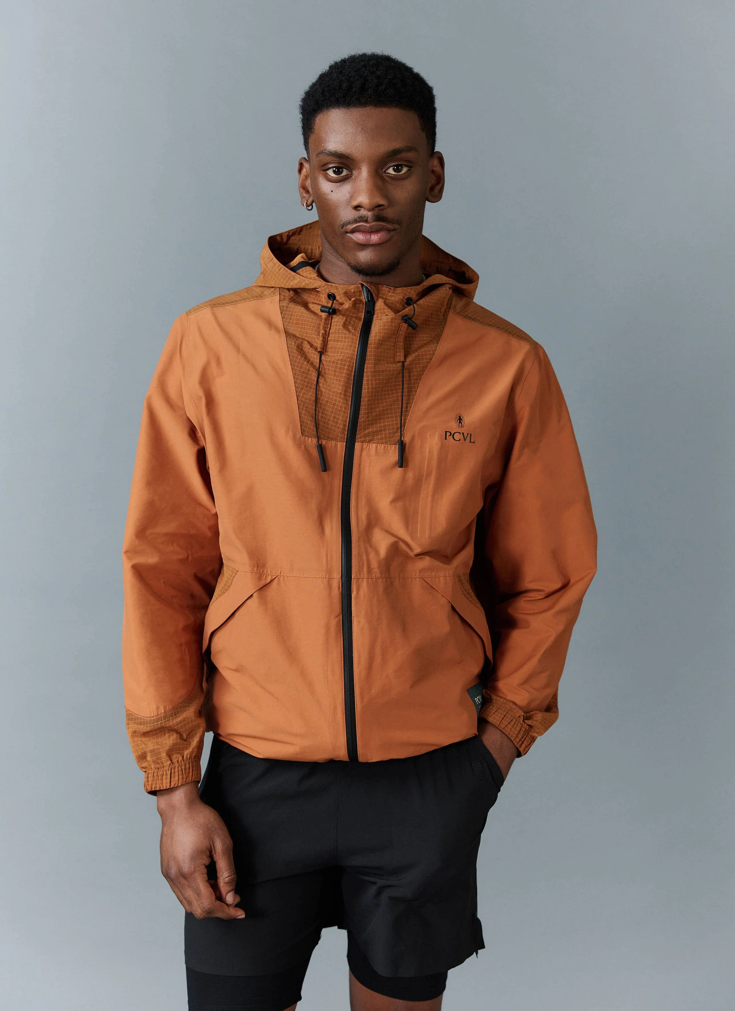 3659-pcvl-zip-through-water-resistant-jacket-rust-1.webp PCVL Zip Through Water Resistant Jacket | Rust