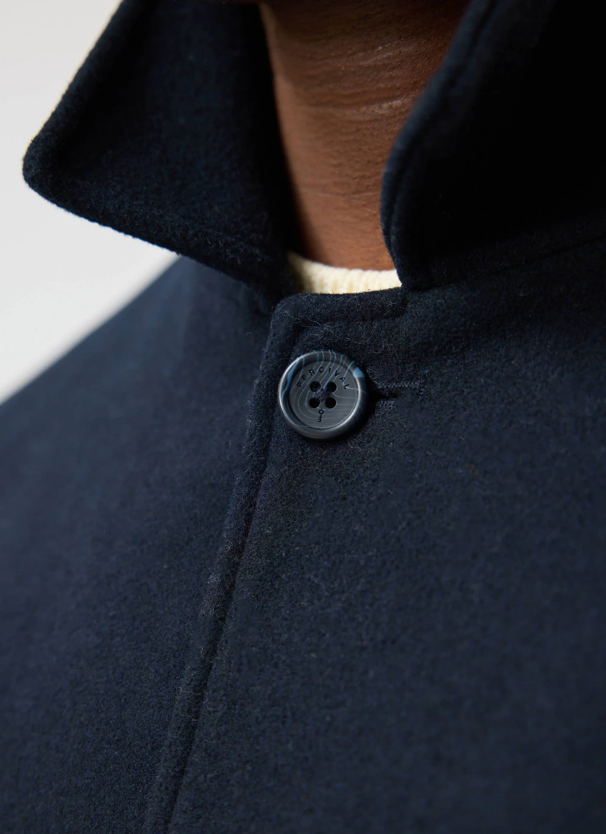 3694-peacoat-melton-wool-navy-2.webp Peacoat | Melton Wool | Navy