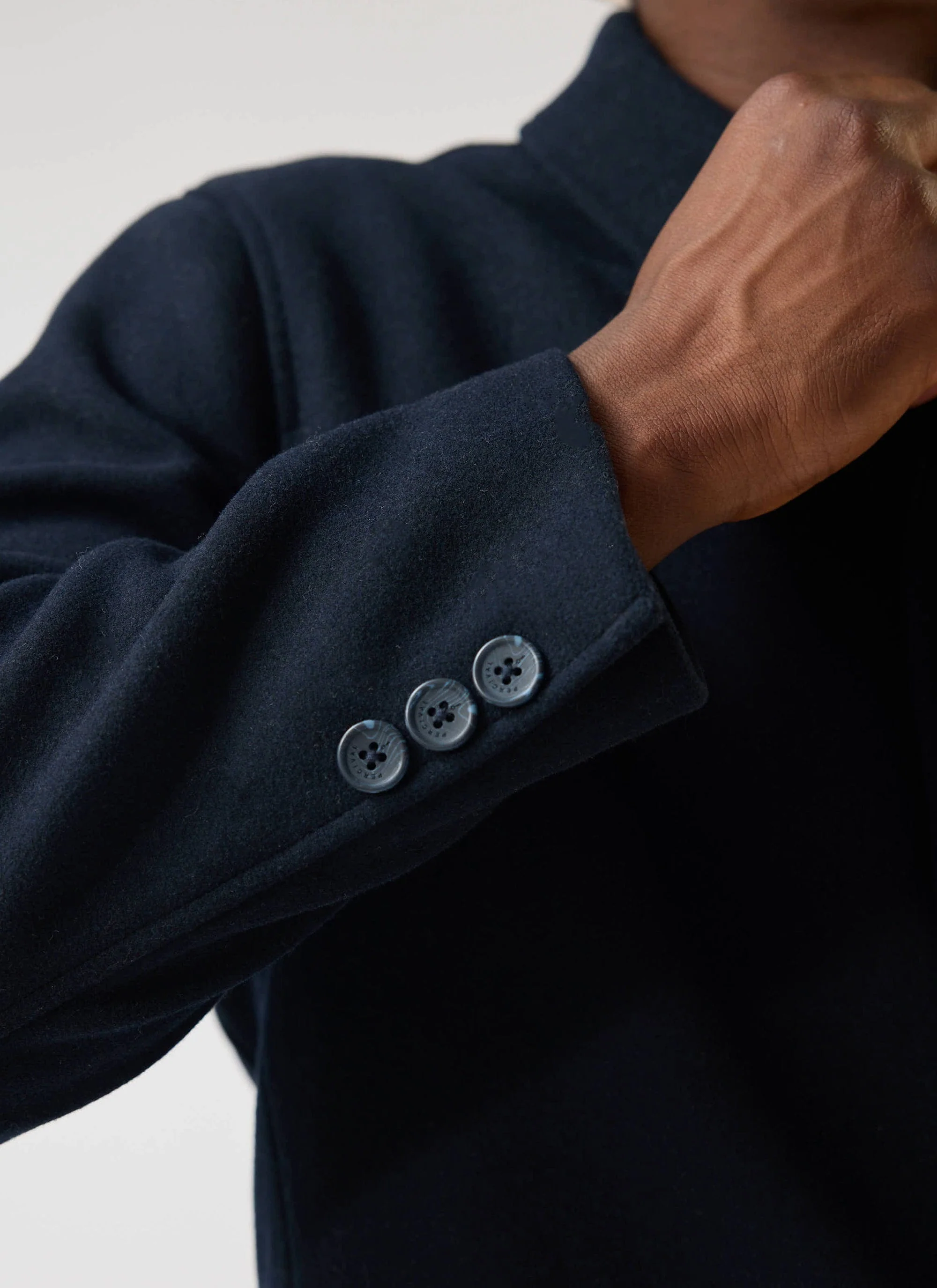 3694-peacoat-melton-wool-navy-6.webp Peacoat | Melton Wool | Navy