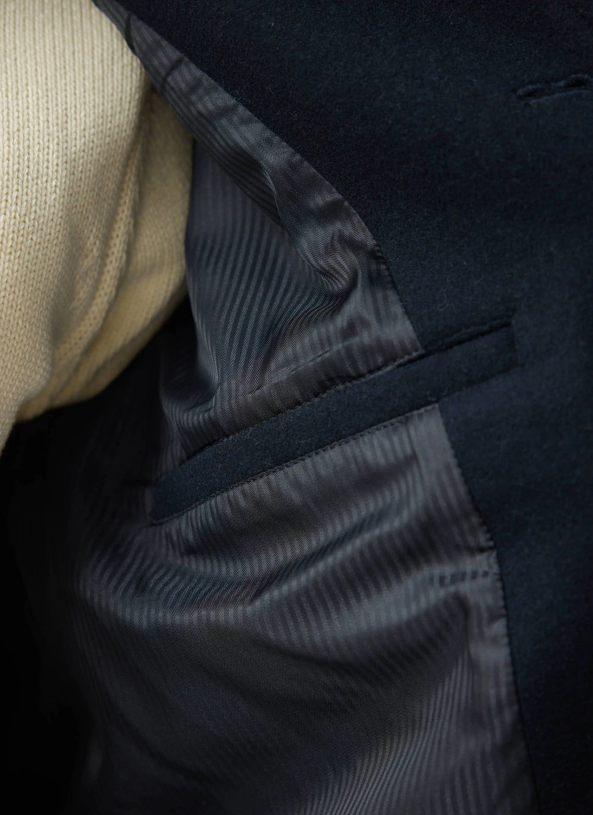 3694-peacoat-melton-wool-navy-7.webp Peacoat | Melton Wool | Navy