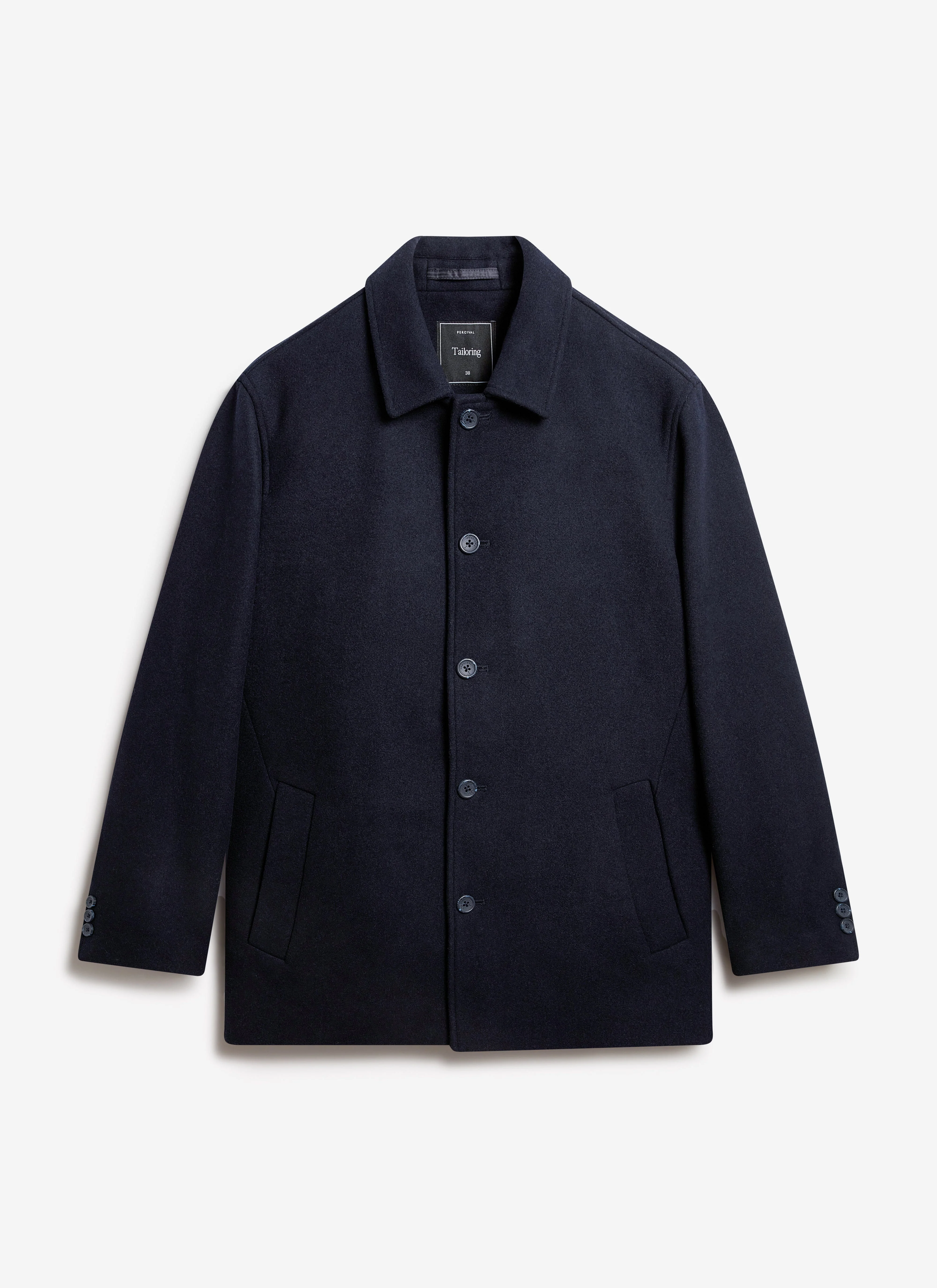 3694-peacoat-melton-wool-navy-8.webp Peacoat | Melton Wool | Navy