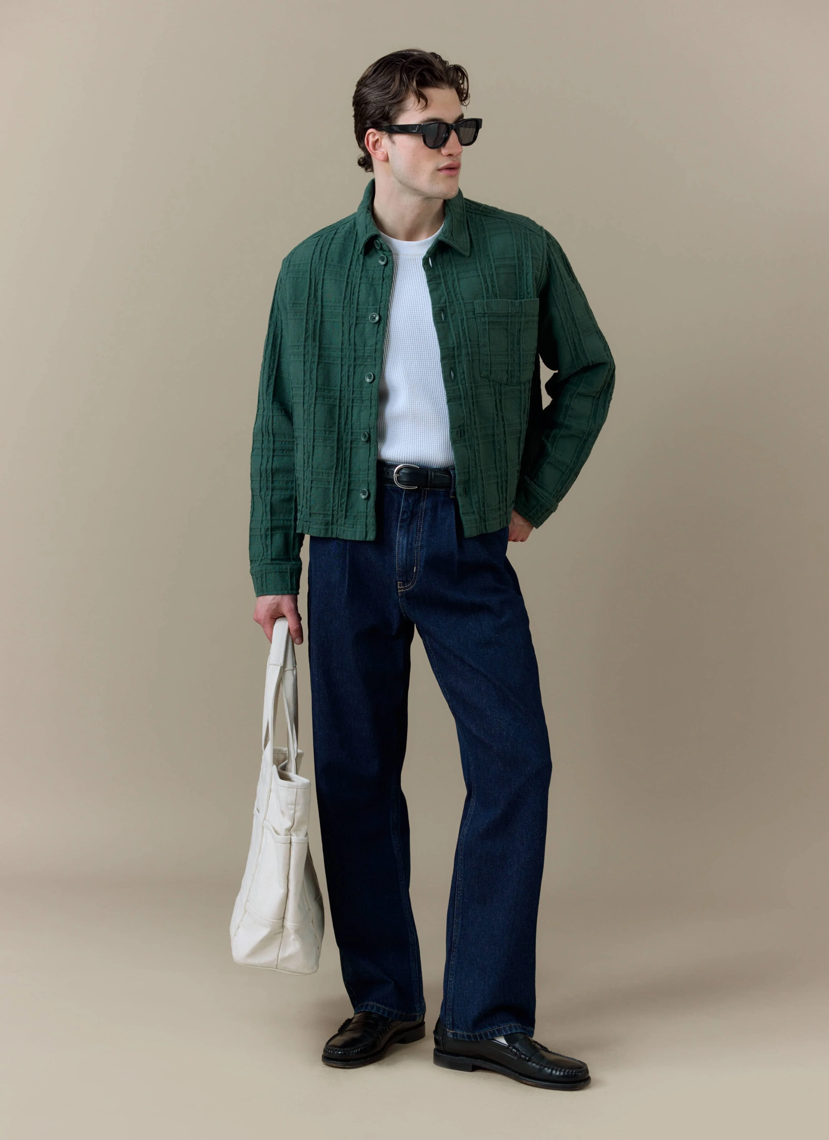 Canyon Heavyweight Overshirt | Cotton | Forest
