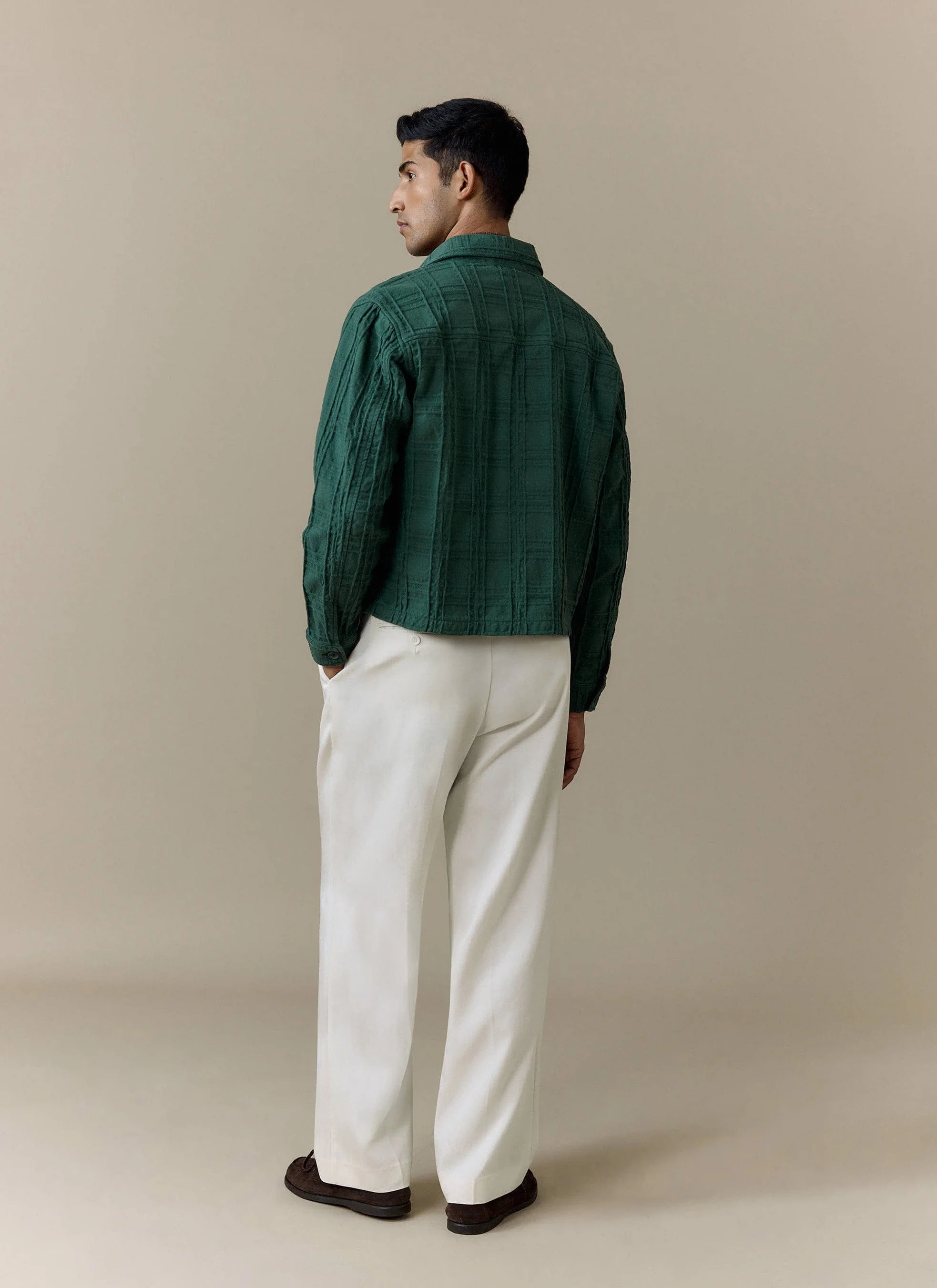 Canyon Heavyweight Overshirt | Cotton | Forest