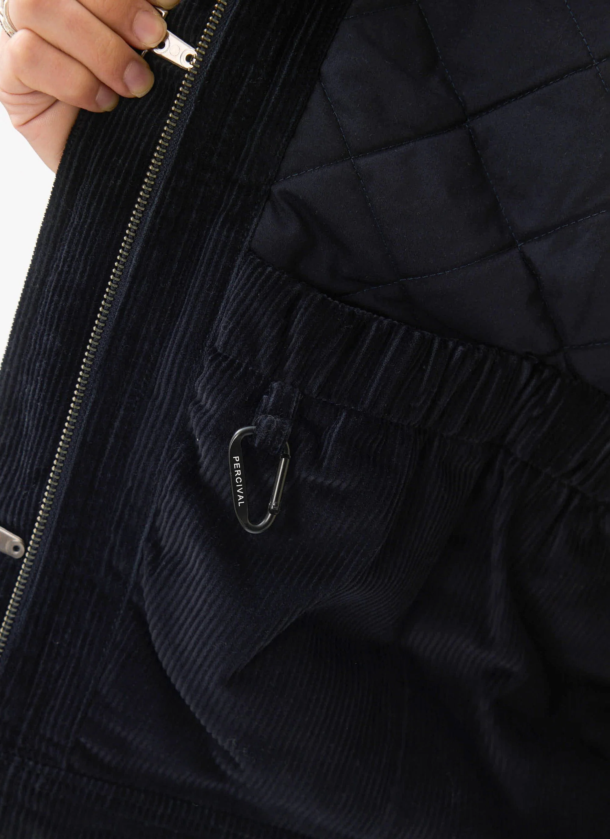 Fontane Wax Jacket | Navy