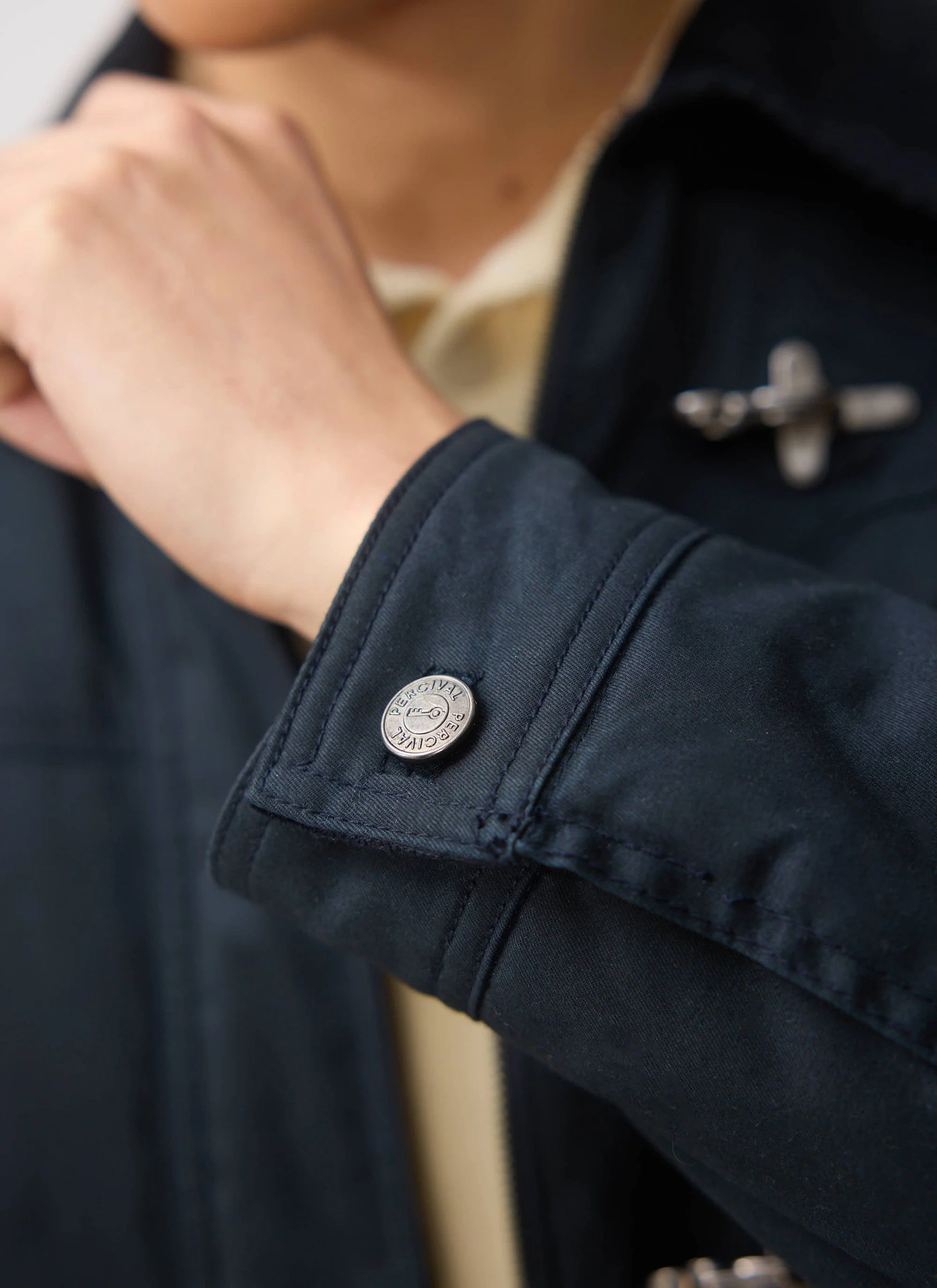 Fontane Wax Jacket | Navy