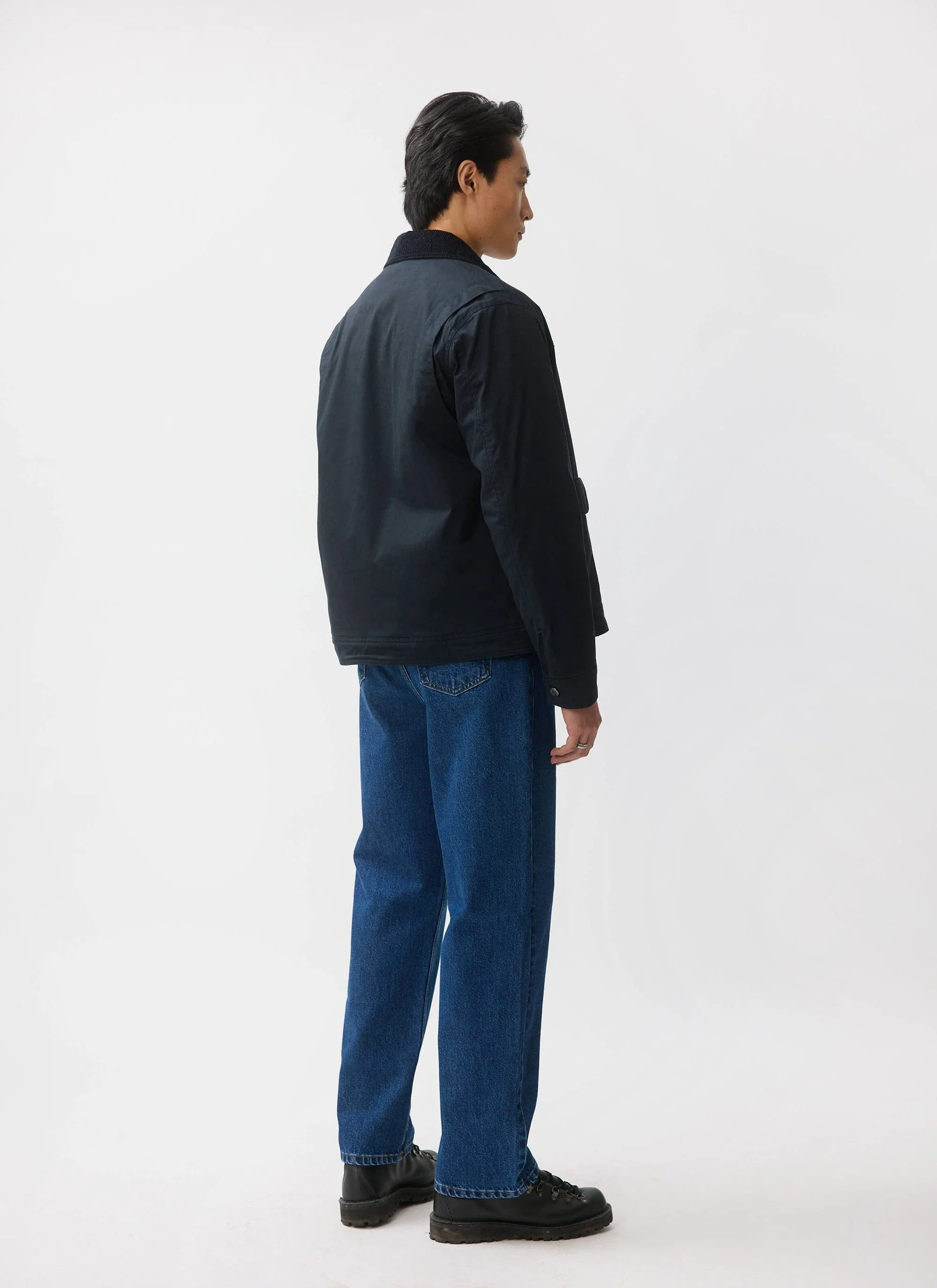 Fontane Wax Jacket | Navy
