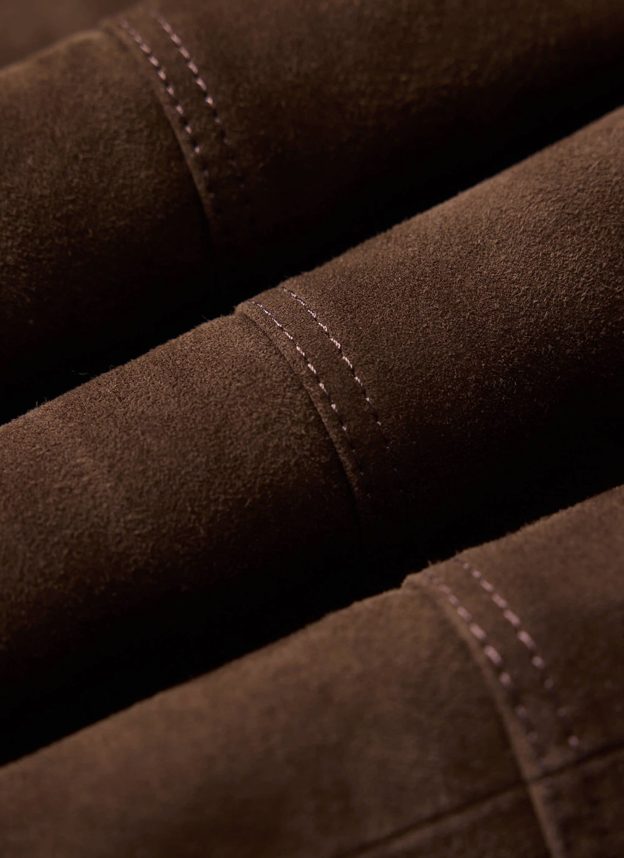 Prologue Suede Zip Jacket | Espresso