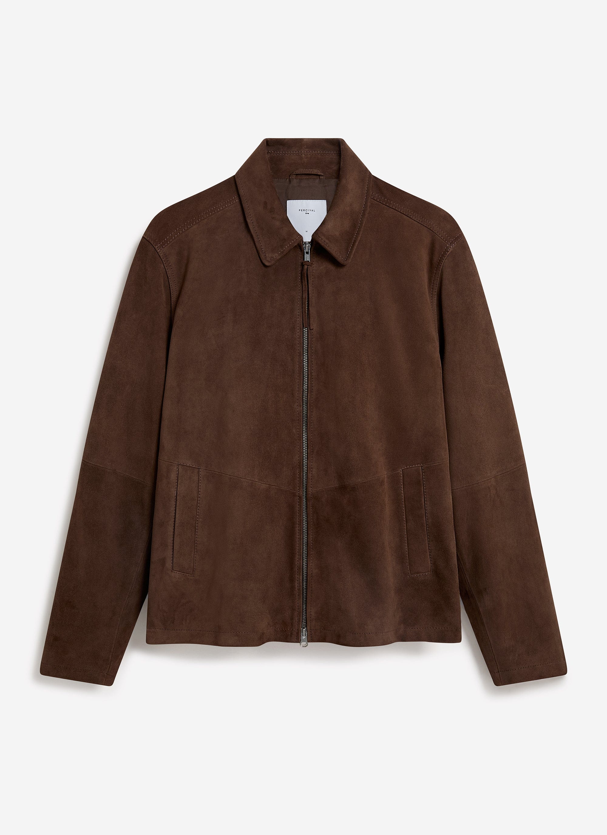 Prologue Suede Zip Jacket | Espresso