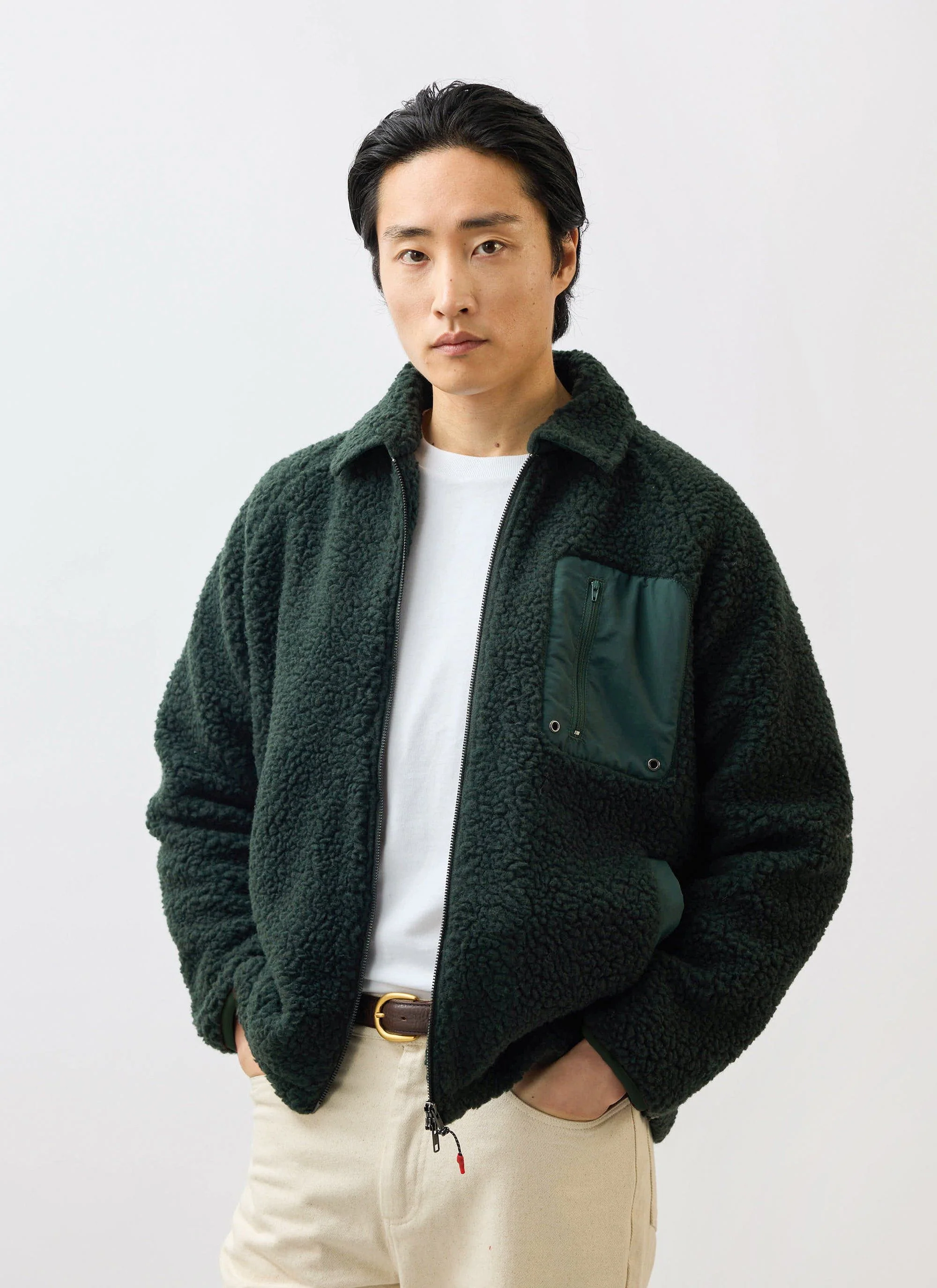 3806-men-s-wool-fleece-jacket-forest-4.webp Men's Wool Fleece Jacket | Forest