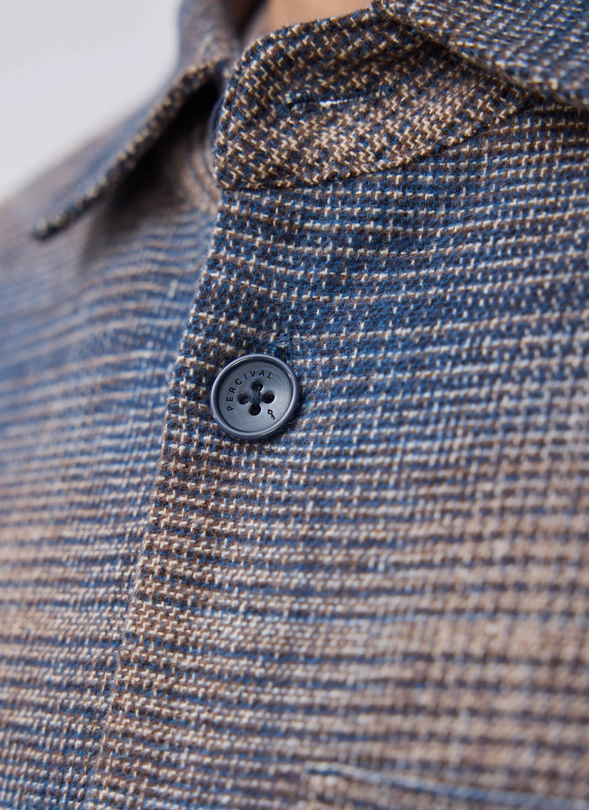3820-luton-check-overshirt-brown-4.webp Luton Check Overshirt | Brown