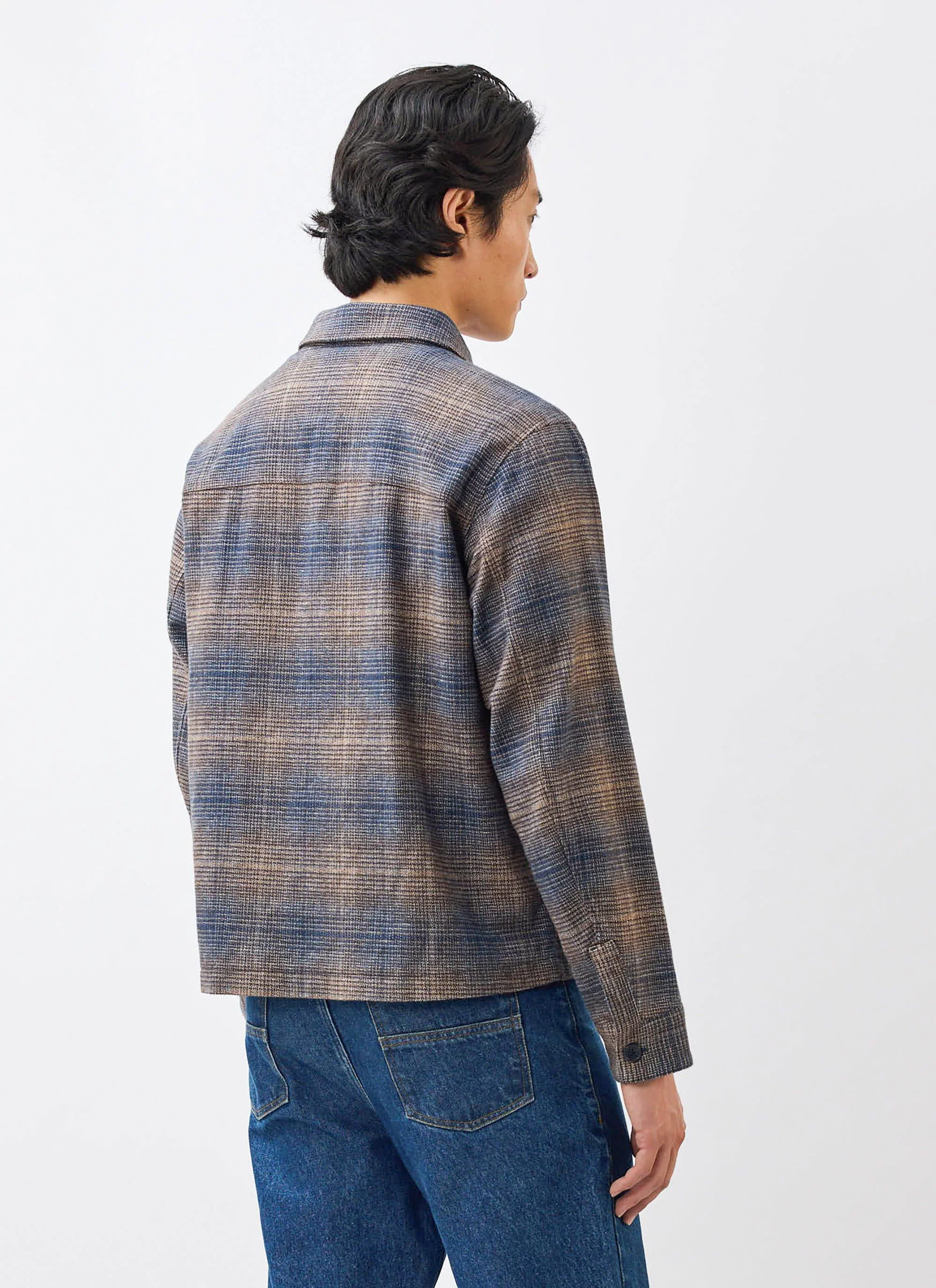 3820-luton-check-overshirt-brown-6.webp Luton Check Overshirt | Brown