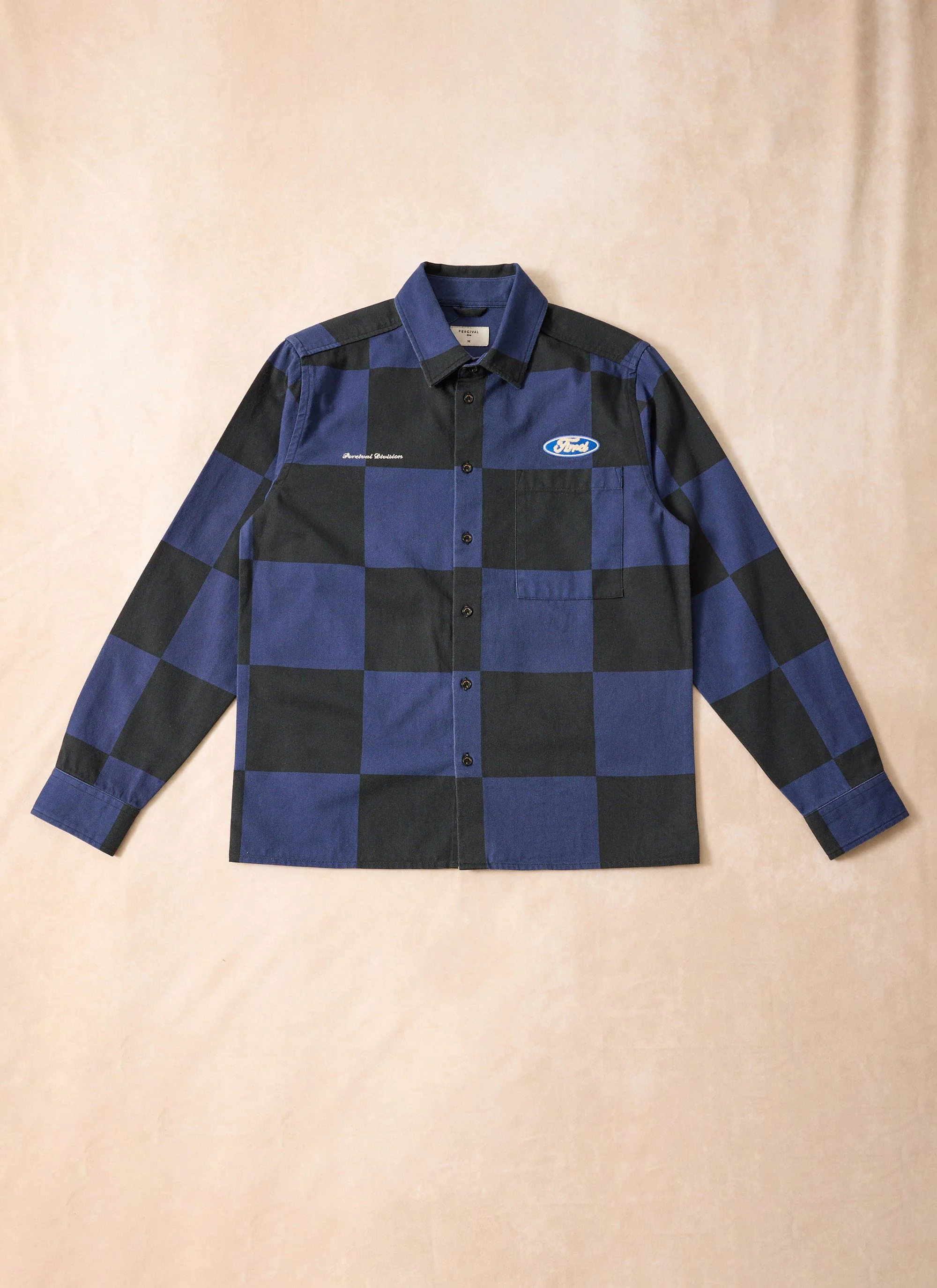 3834-printed-overshirt-percival-x-ford-navy-10.webp Printed Overshirt | Percival x Ford | Navy