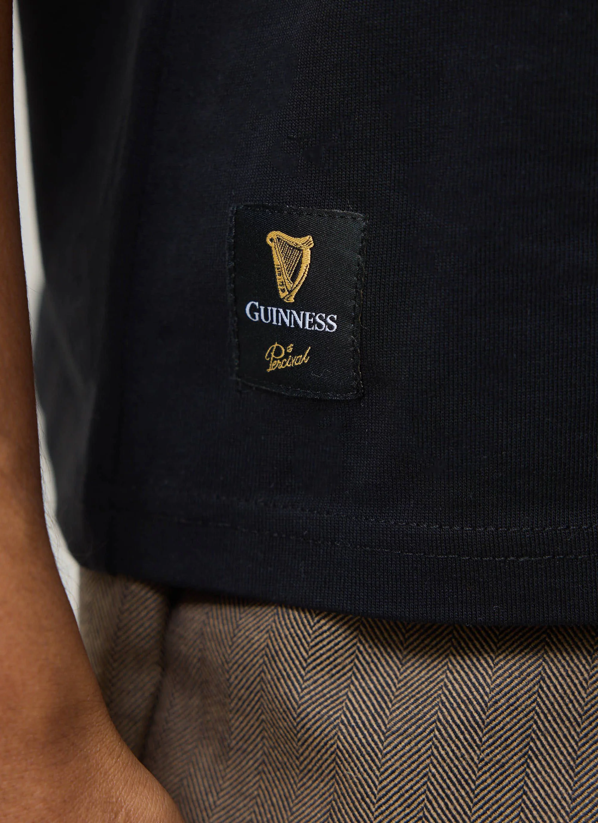 Stout T Shirt | Percival x Guinness | Black